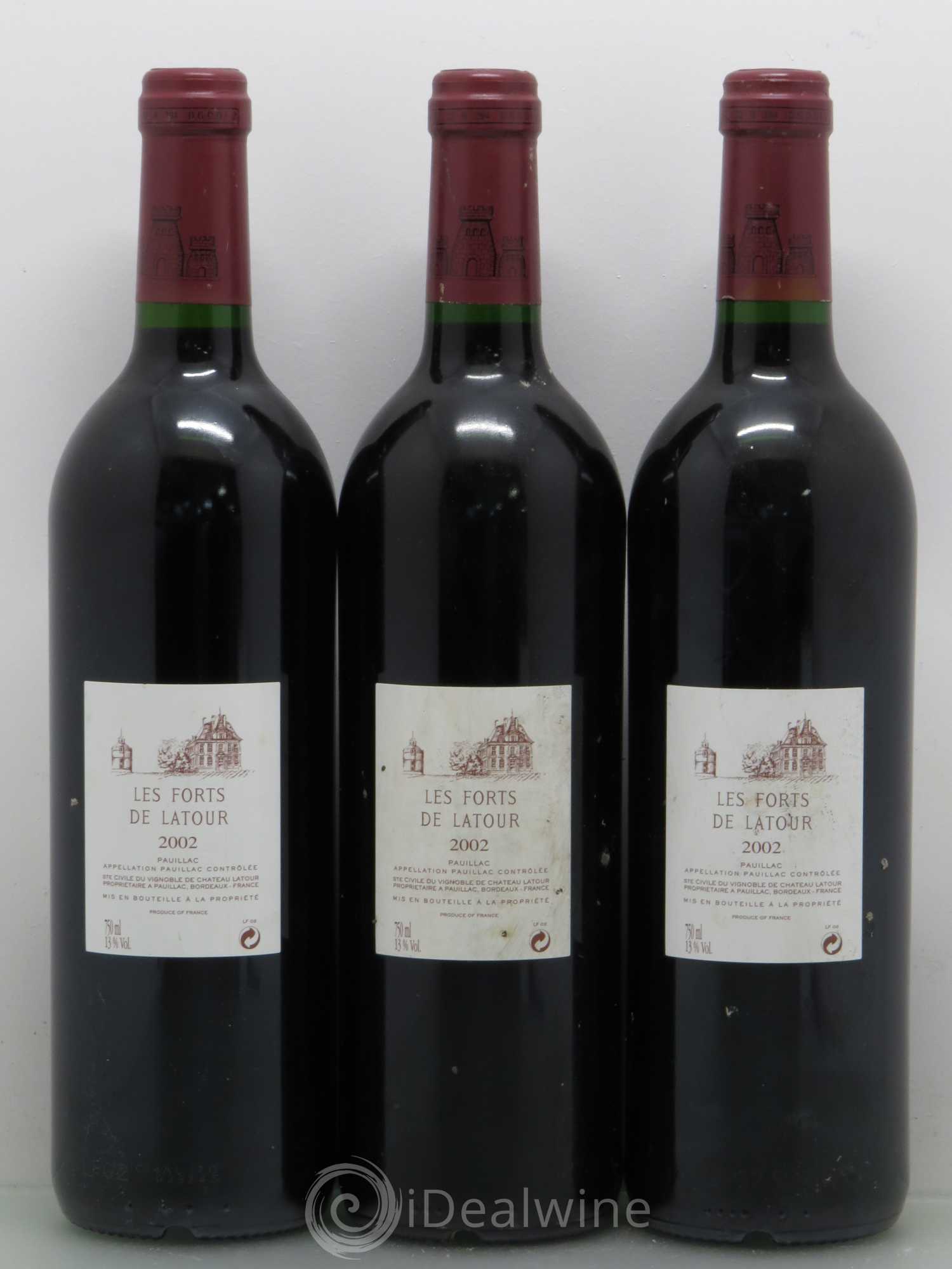 Les Forts de Latour Second Vin 2002 - Lot de 12 bouteilles - 4
