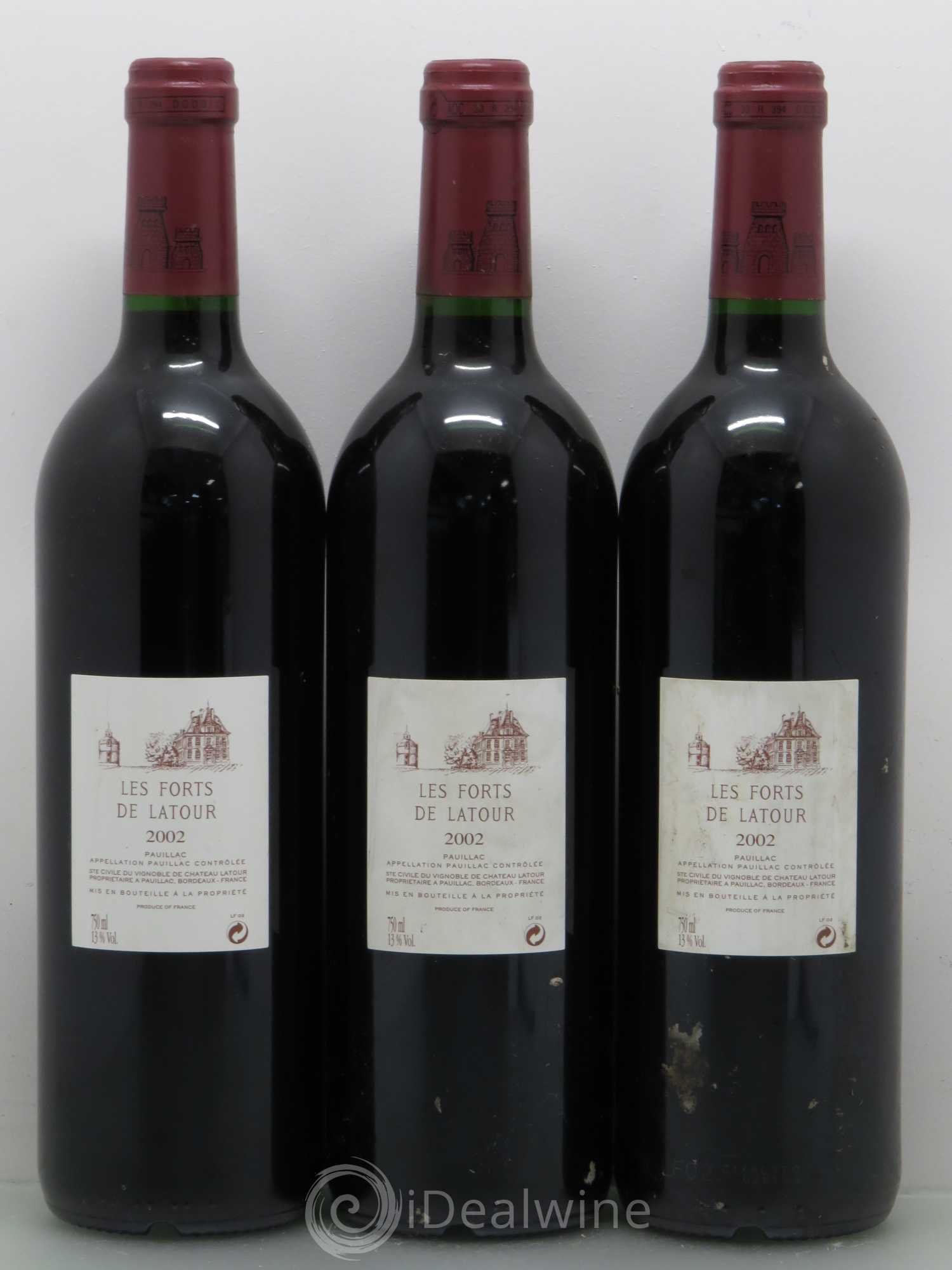 Les Forts de Latour Second Vin 2002 - Lot de 12 bouteilles - 6