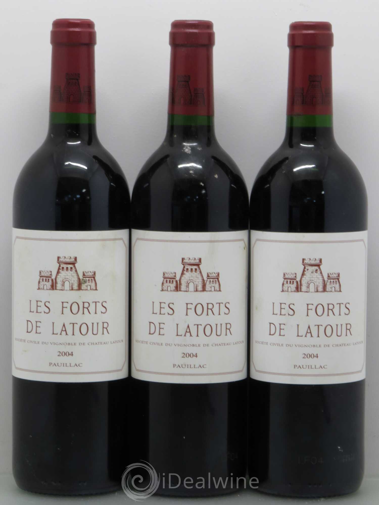 Les Forts de Latour Second Vin 2004 - Lot de 12 bouteilles - 1
