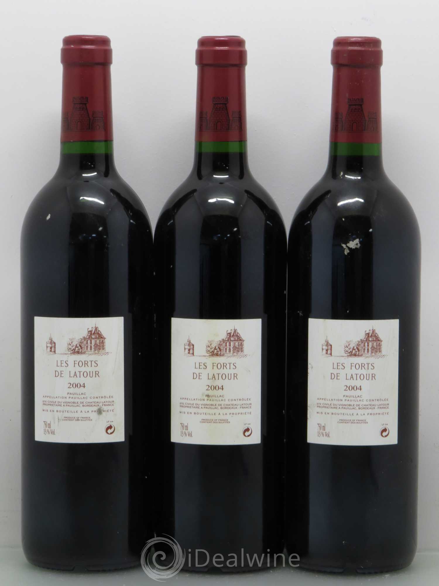 Les Forts de Latour Second Vin 2004 - Lot de 12 bouteilles - 6