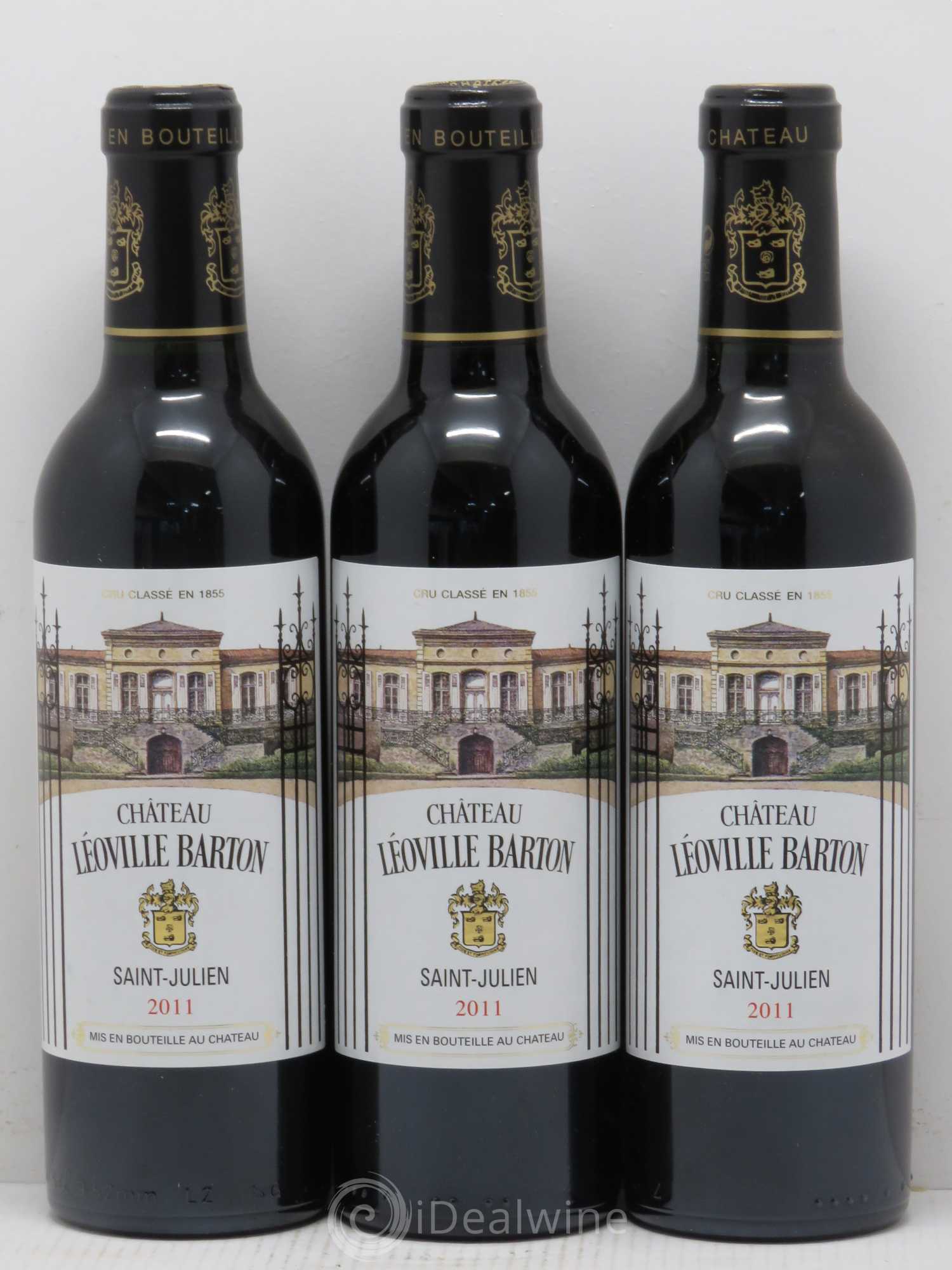 Château Léoville Barton 2ème Grand Cru Classé 2011 - Lot de 12 demi bouteilles - 1
