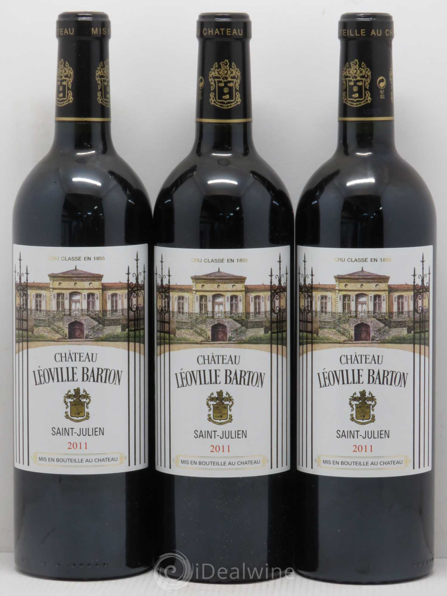 Château Léoville Barton 2ème Grand Cru Classé 2011 - Lot de 12 bouteilles - 1