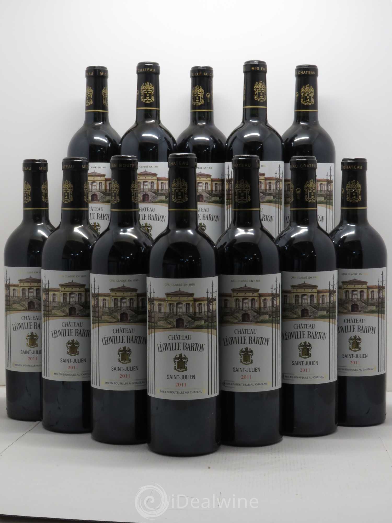 Château Léoville Barton 2ème Grand Cru Classé 2011 - Lot de 12 bouteilles - 0