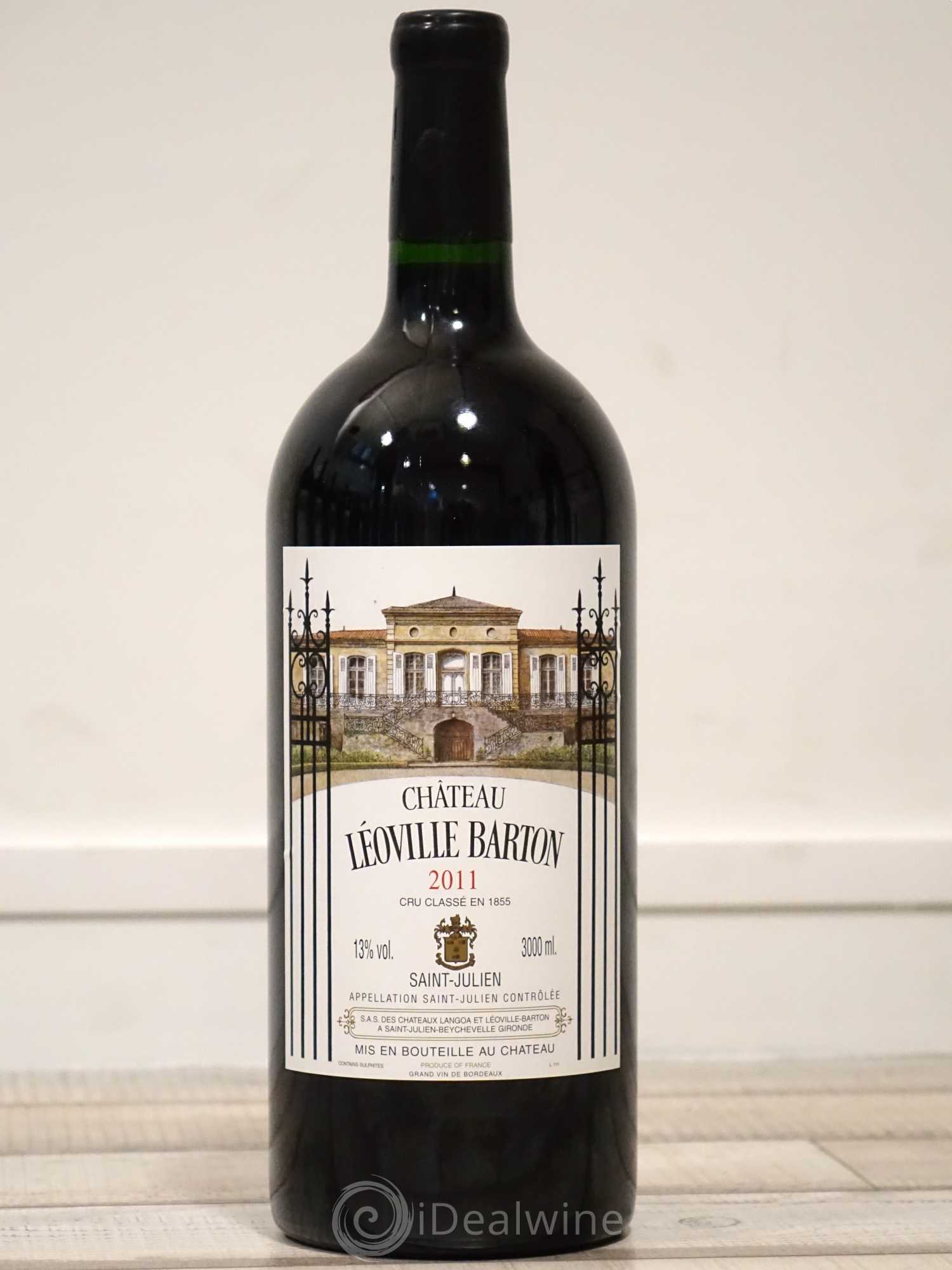 Château Léoville Barton 2ème Grand Cru Classé 2011 - Lot de 1 double magnum - 0