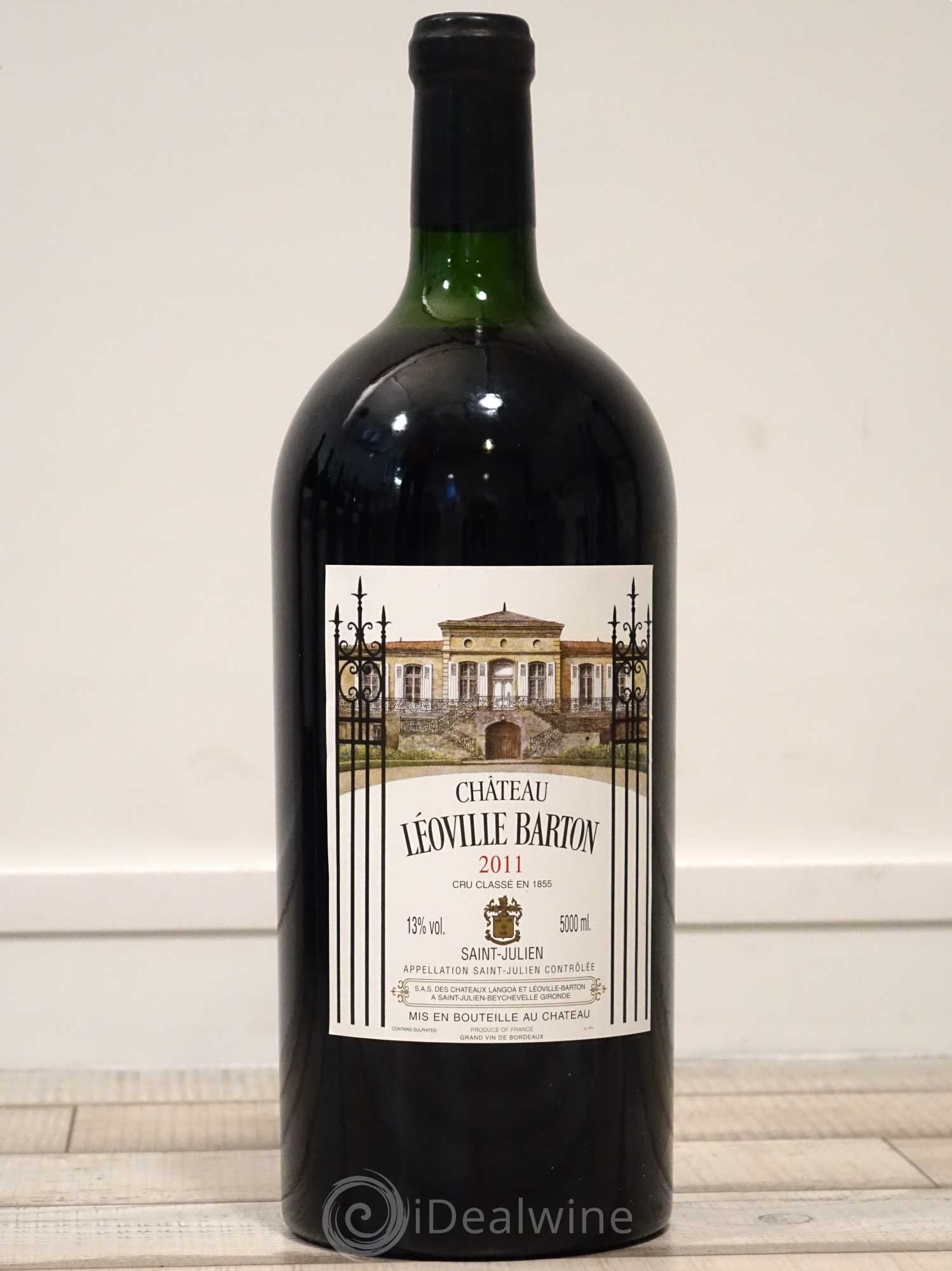 Château Léoville Barton 2ème Grand Cru Classé 2011 - Lot de 1 jeroboam - 0