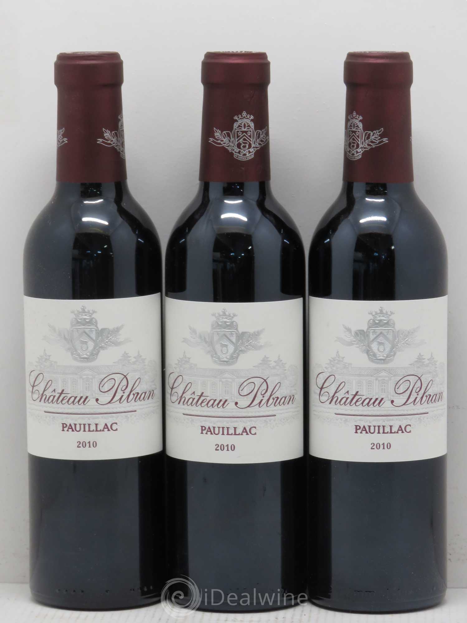 Château Pibran 2010 - Lot de 12 demi bouteilles - 1