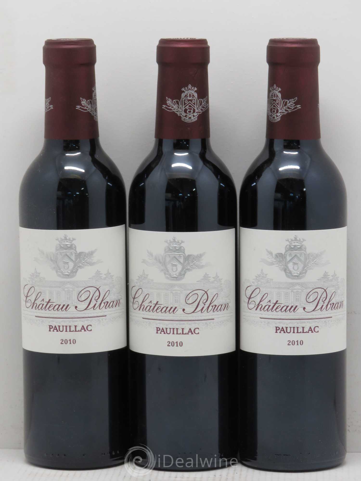 Château Pibran 2010 - Lot de 12 demi bouteilles - 2