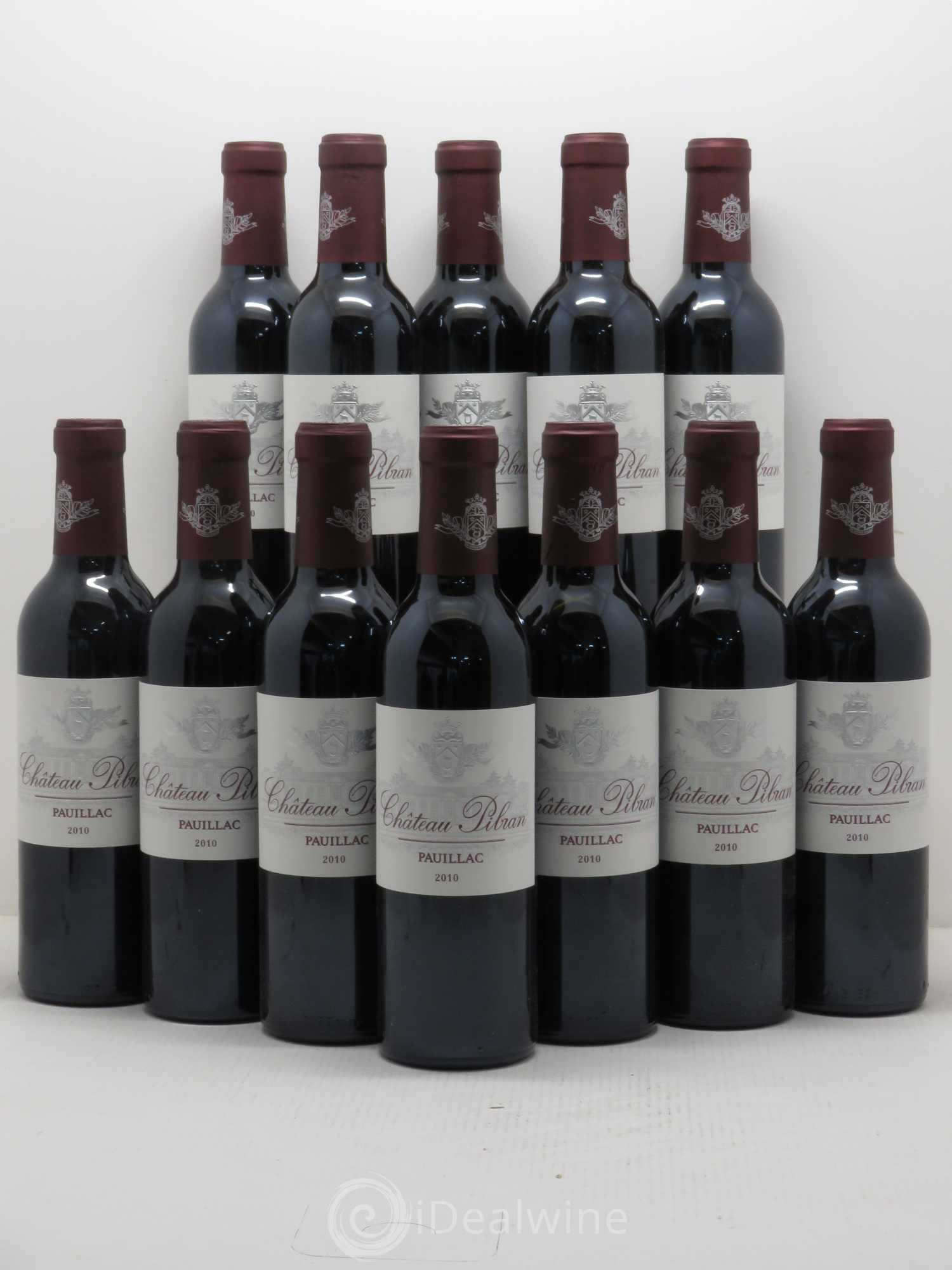 Château Pibran 2010 - Lot de 12 demi bouteilles - 0