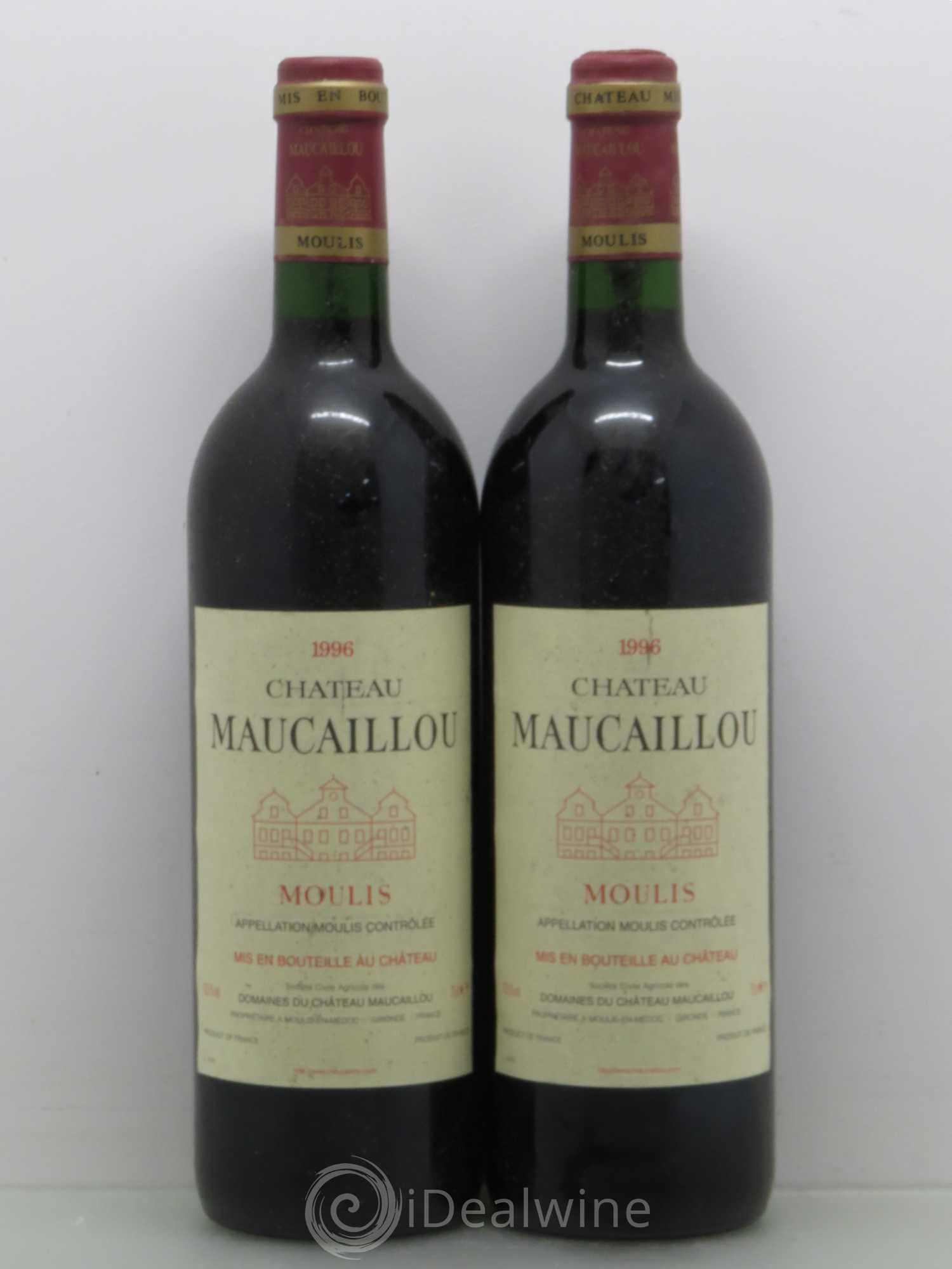 Château Maucaillou 1996 - Lot de 5 bouteilles - 2