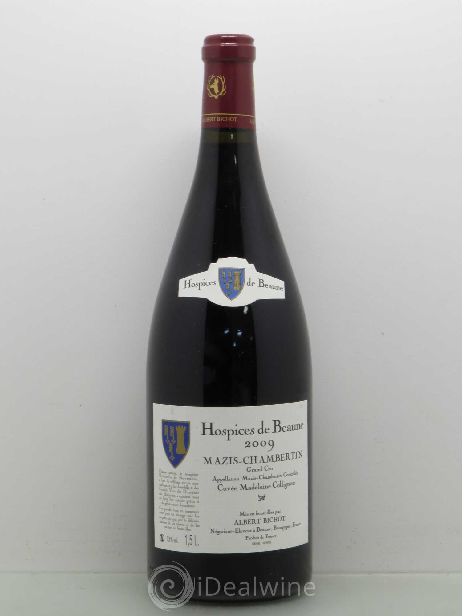 Mazis-Chambertin Grand Cru Cuvee Madeleine Collignon Hospices De Beaune Albert bichot 2009 - Posten von 1 Magnum - 0