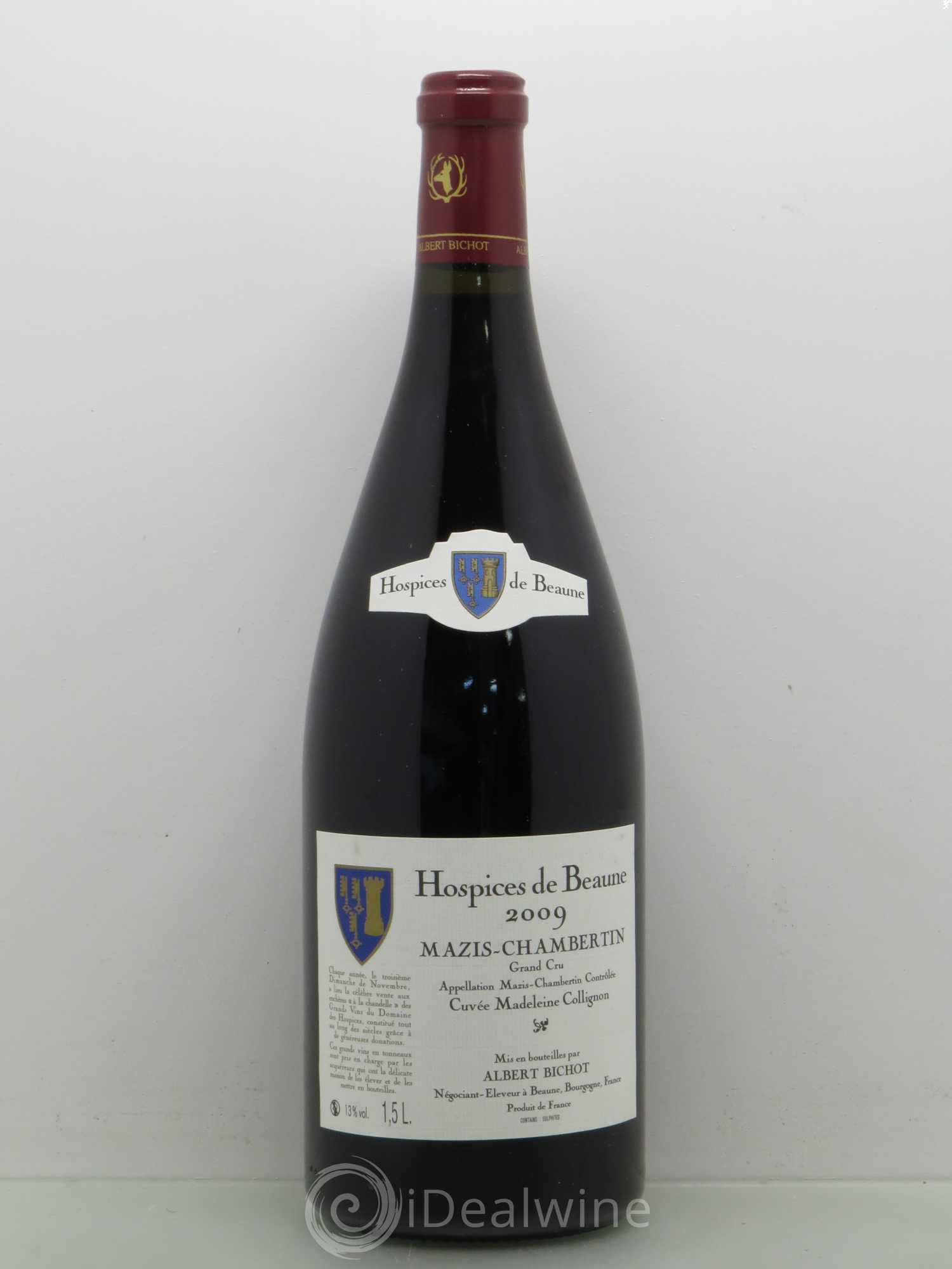 Mazis-Chambertin Grand Cru Cuvee Madeleine Collignon Hospices De Beaune Albert bichot 2009 - Posten von 1 Magnum - 0