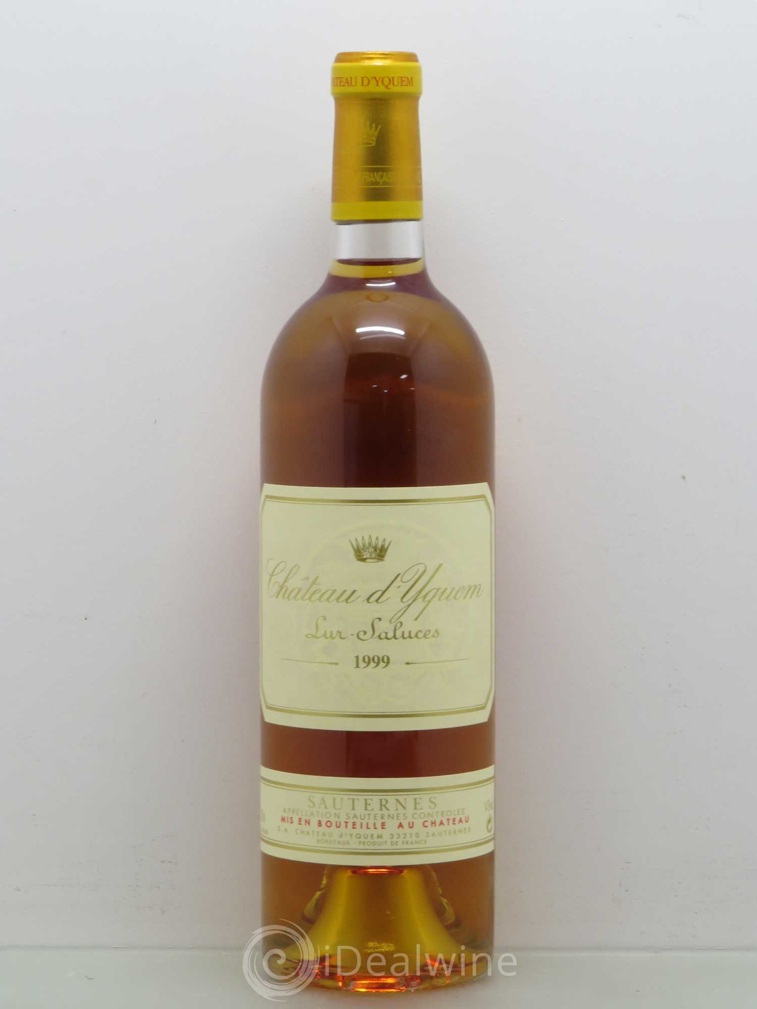 Château d' Yquem 1er Cru Classé Supérieur 1999 - Lotto di 1 bottiglia - 0