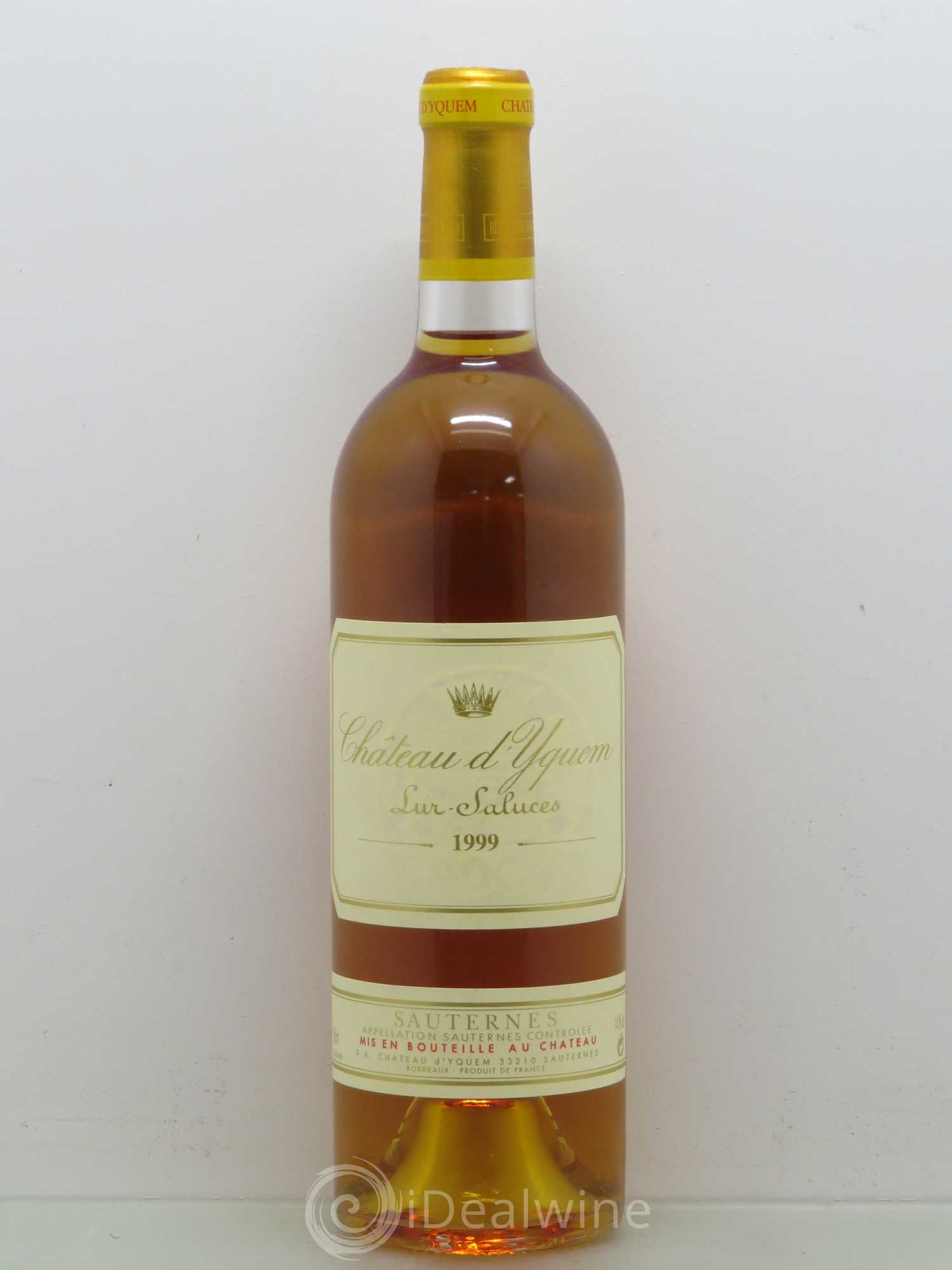 Château d' Yquem 1er Cru Classé Supérieur 1999 - Lotto di 1 bottiglia - 0