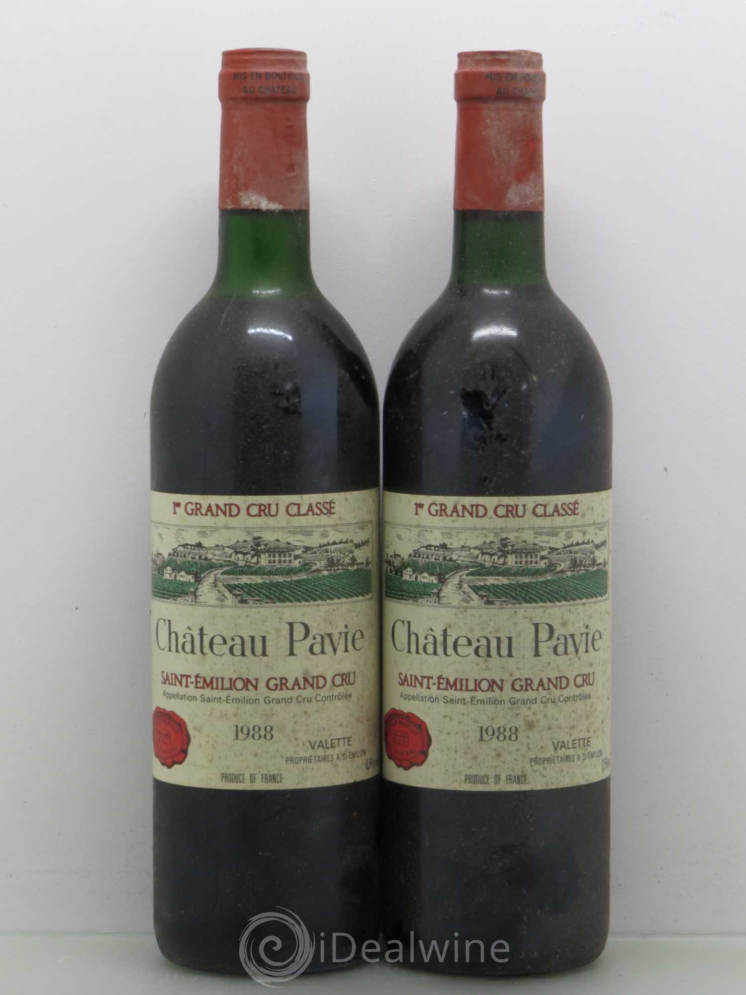 Château Pavie 1er Grand Cru Classé A 1988 - Lot de 5 bouteilles - 2