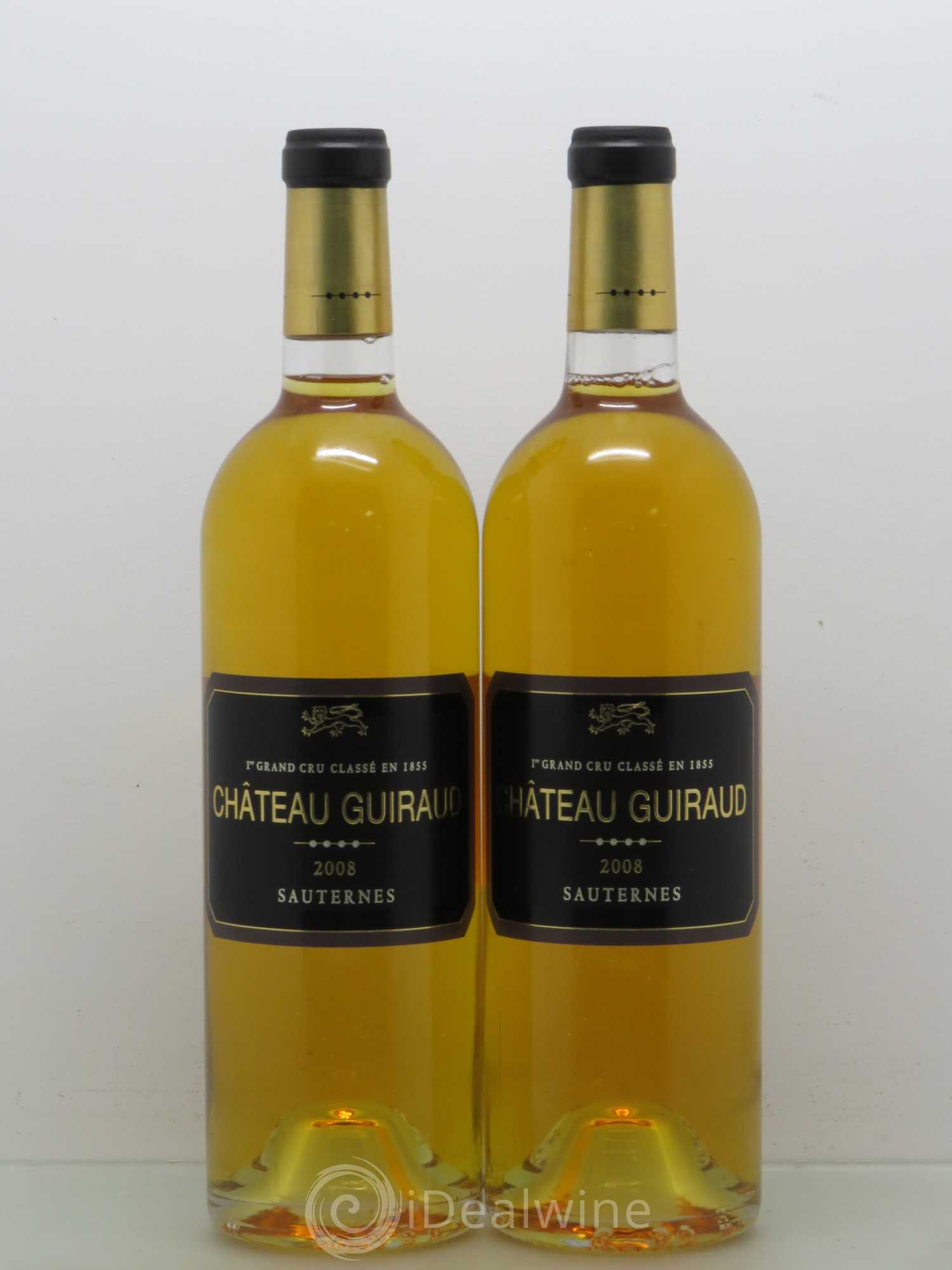 Château Guiraud 1er Grand Cru Classé 2008 - Lotto di 2 bottiglie - 0