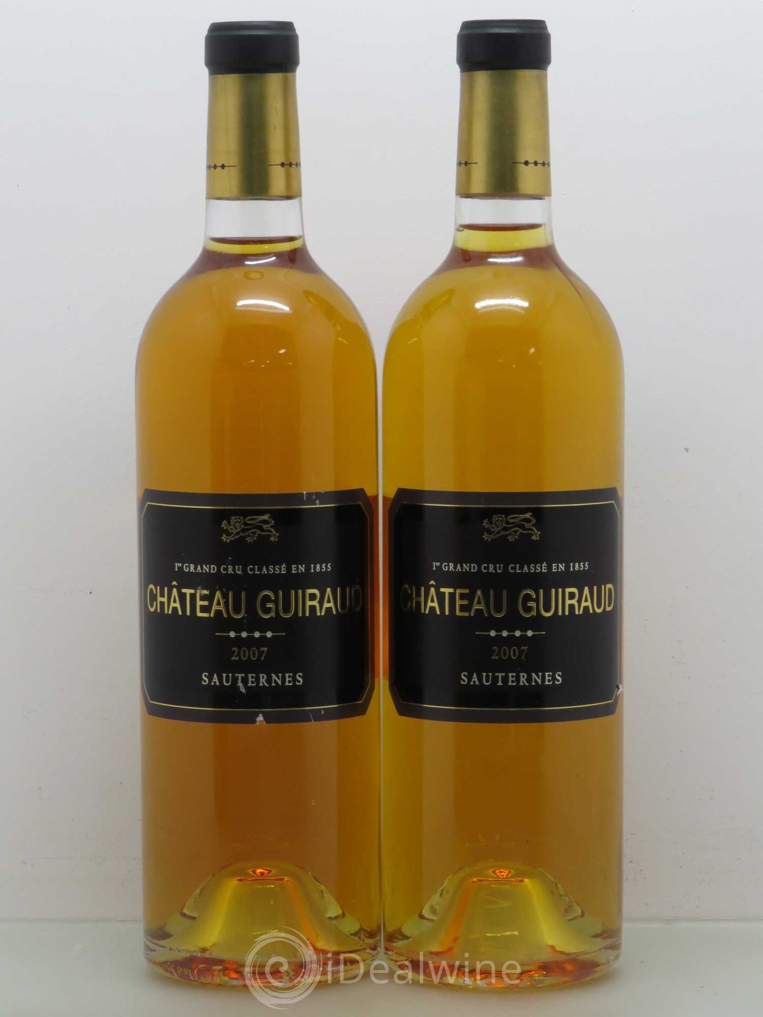 Château Guiraud 1er Grand Cru Classé 2007 - Lotto di 2 bottiglie - 0