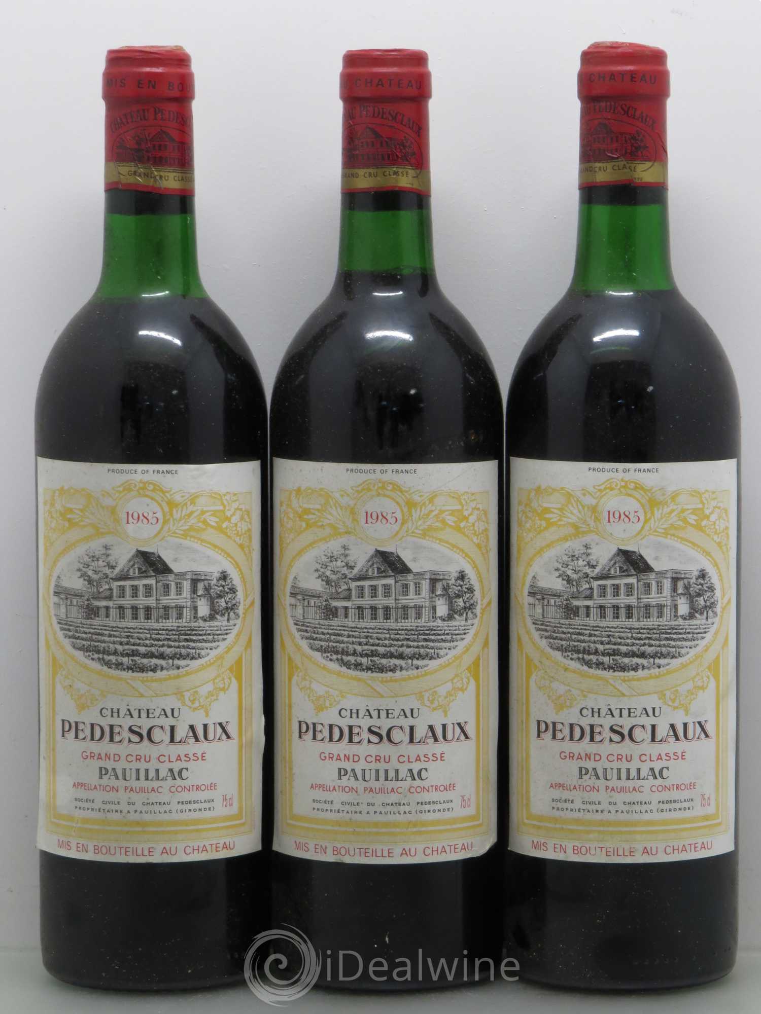 Château Pedesclaux 5ème Grand Cru Classé 1985 - Lot de 6 bouteilles - 2