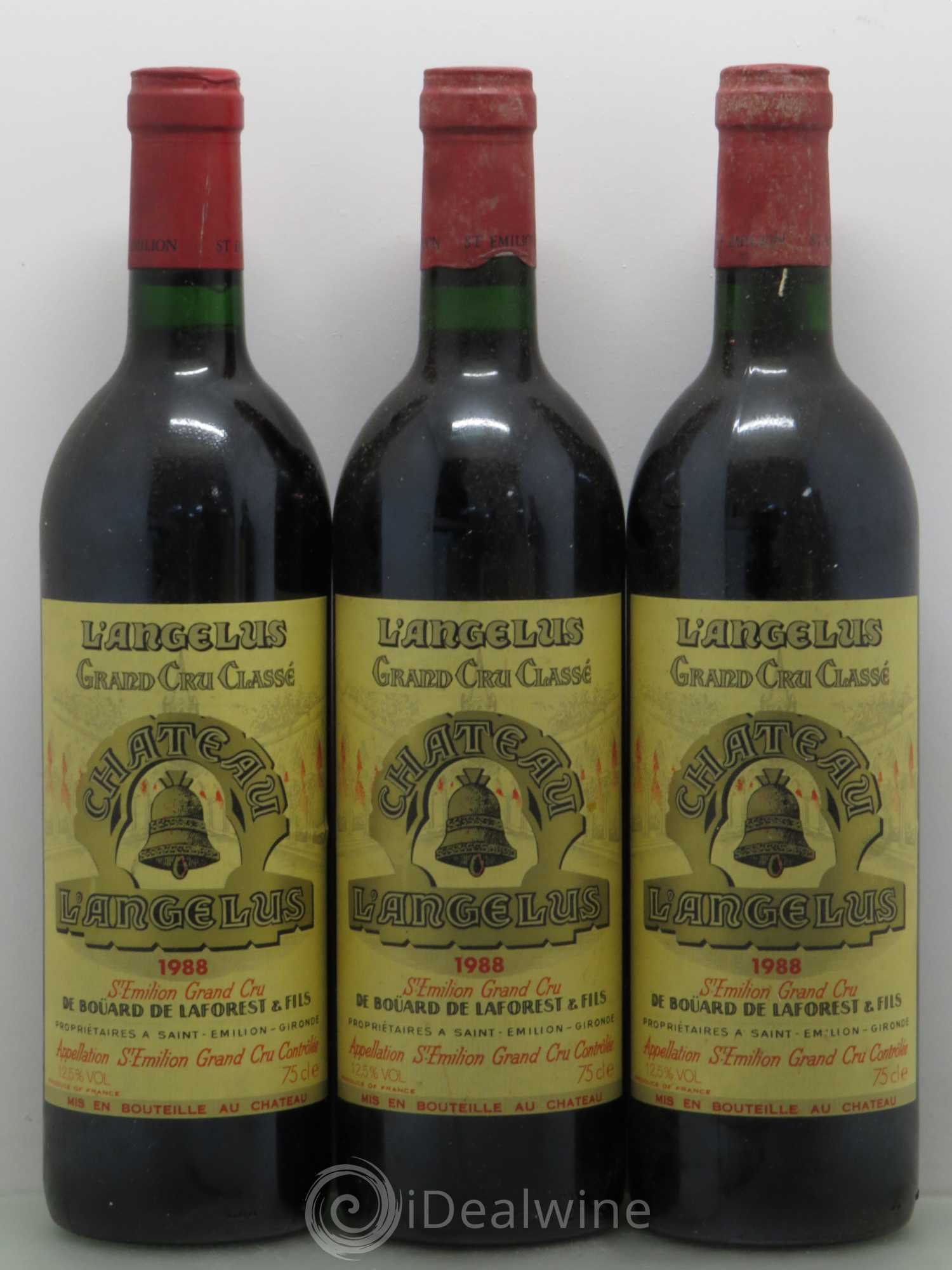 Château Angélus 1er Grand Cru Classé A 1988 - Lot de 6 bouteilles - 2