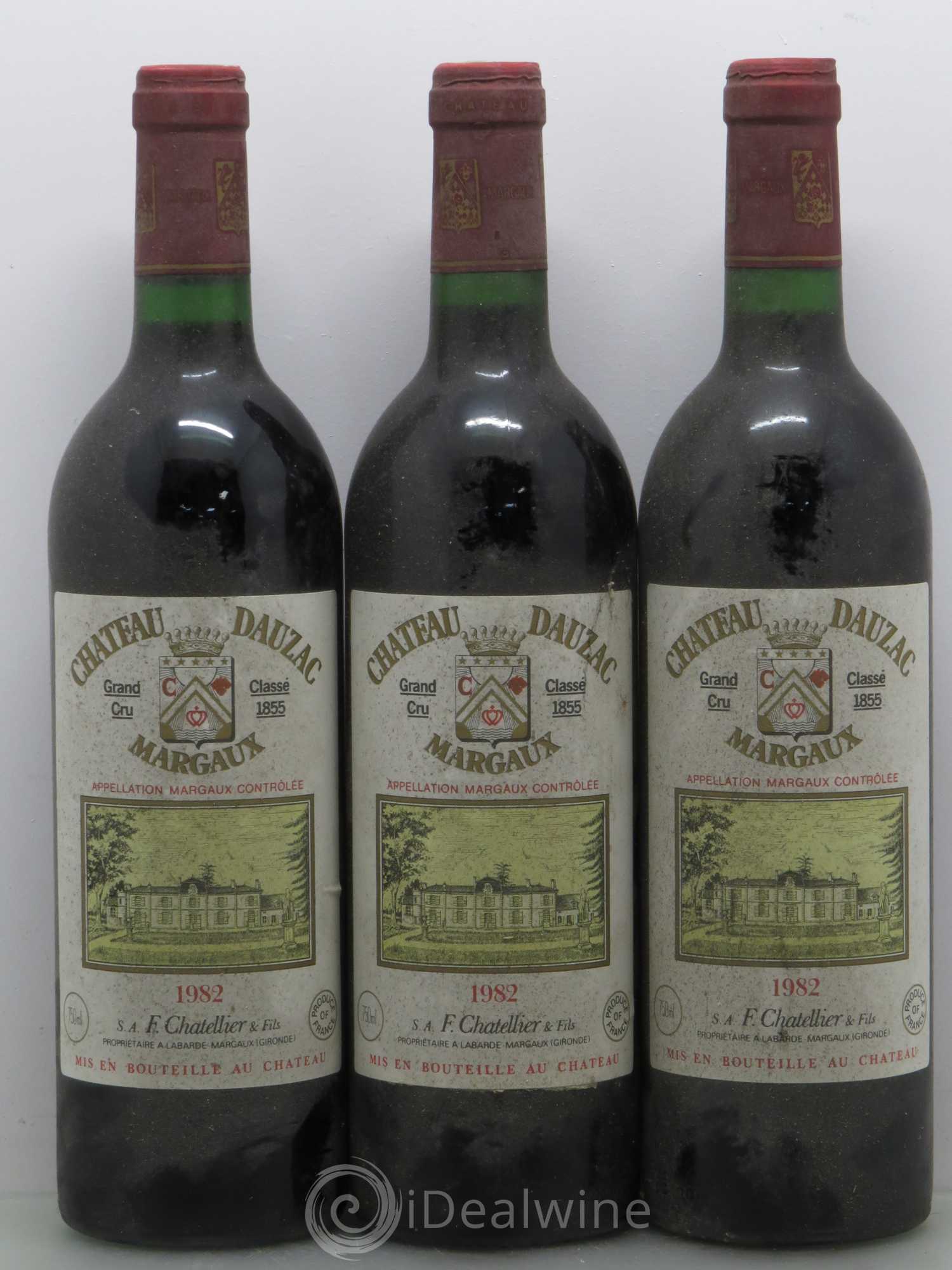 Château Dauzac 5ème Grand Cru Classé 1982 - Lot de 12 bouteilles - 4