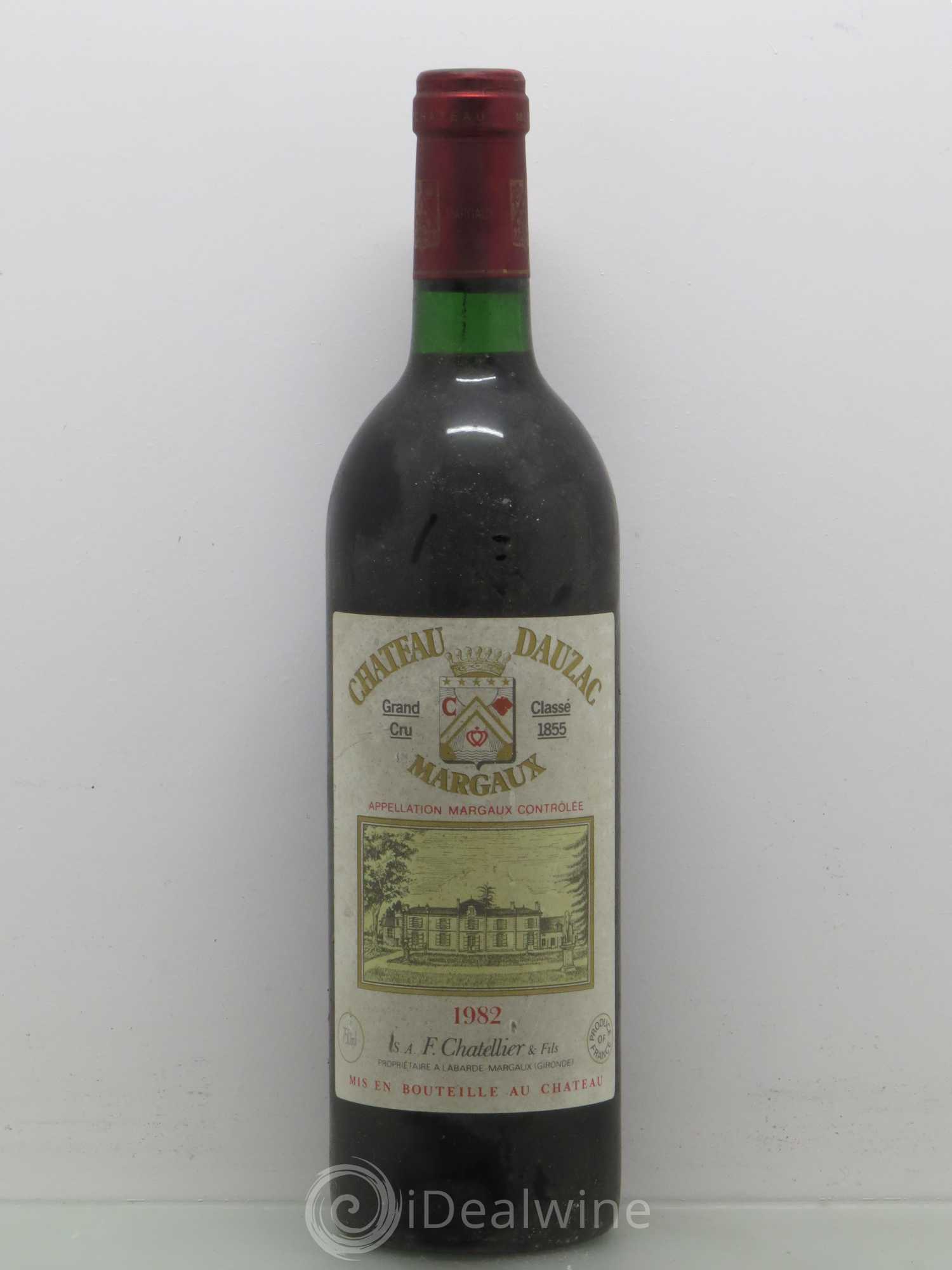 Château Dauzac 5ème Grand Cru Classé 1982 - Lot de 1 bouteille - 0