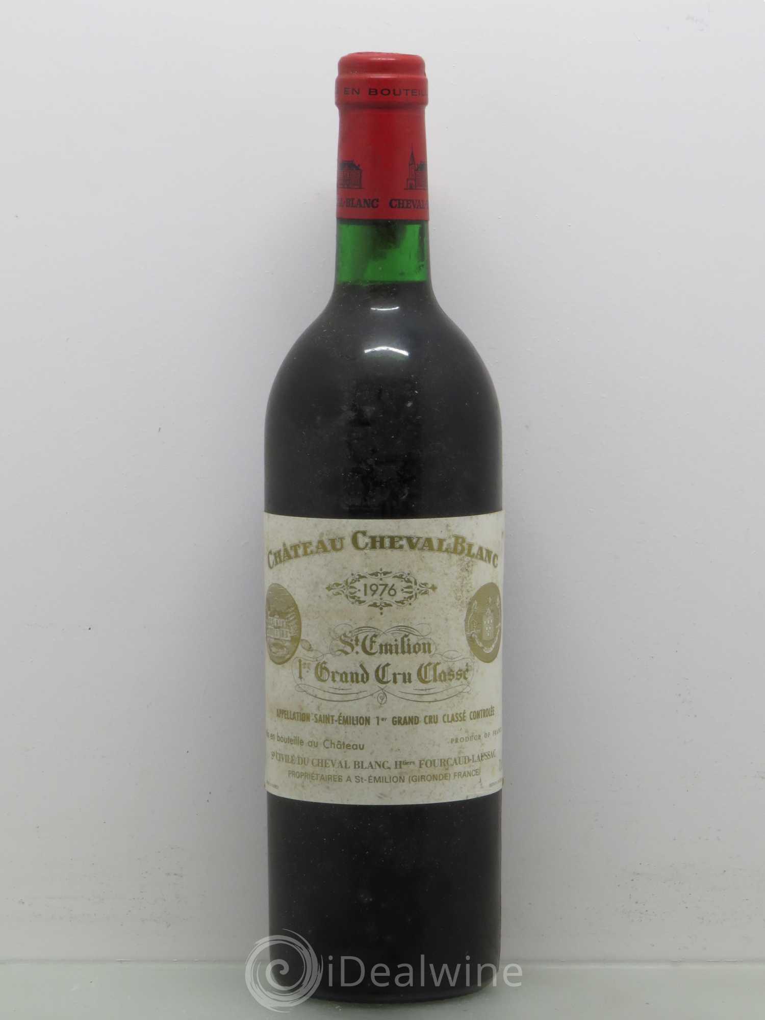 Château Cheval Blanc 1er Grand Cru Classé A 1976 - Lot de 1 bouteille - 0