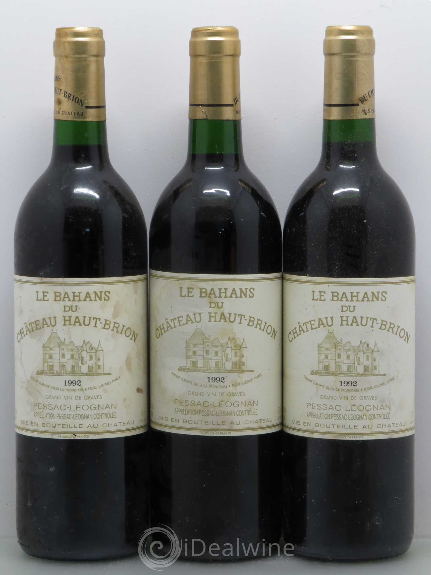 Clarence (Bahans) de Haut-Brion Second Vin 1992 - Lot de 6 bouteilles - 2