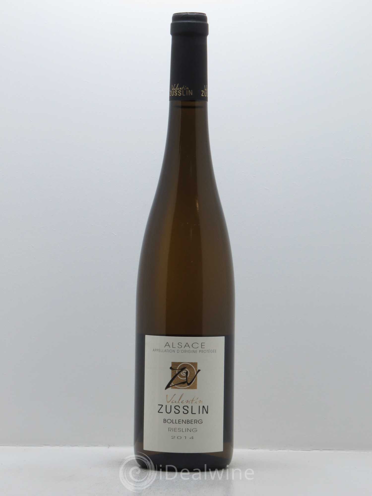 Alsace Riesling Bollenberg Valentin Zusslin (Domaine) 2014 - Lot de 1 bouteille - 0