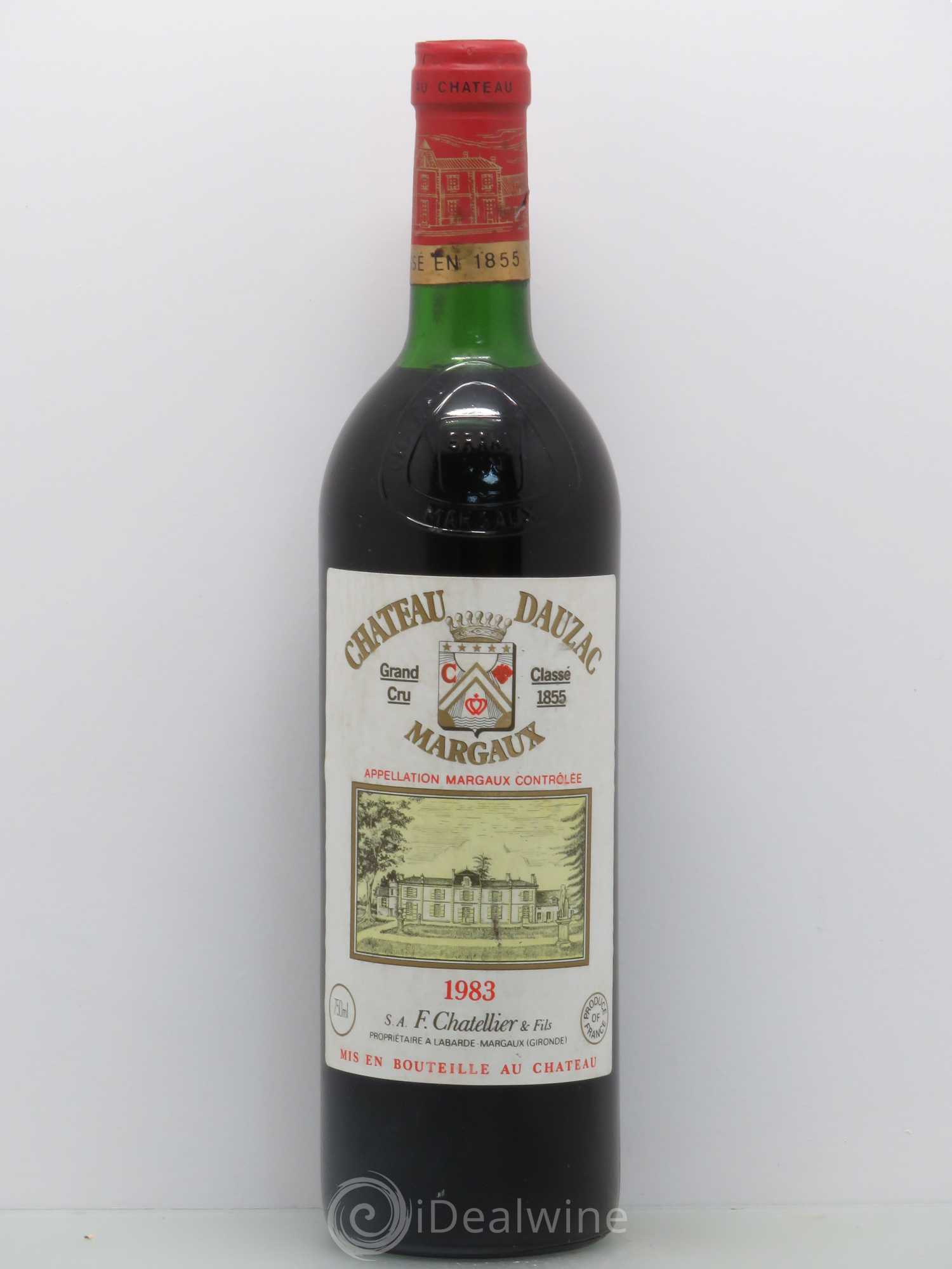 Château Dauzac 5ème Grand Cru Classé 1983 - Lot de 1 bouteille - 0