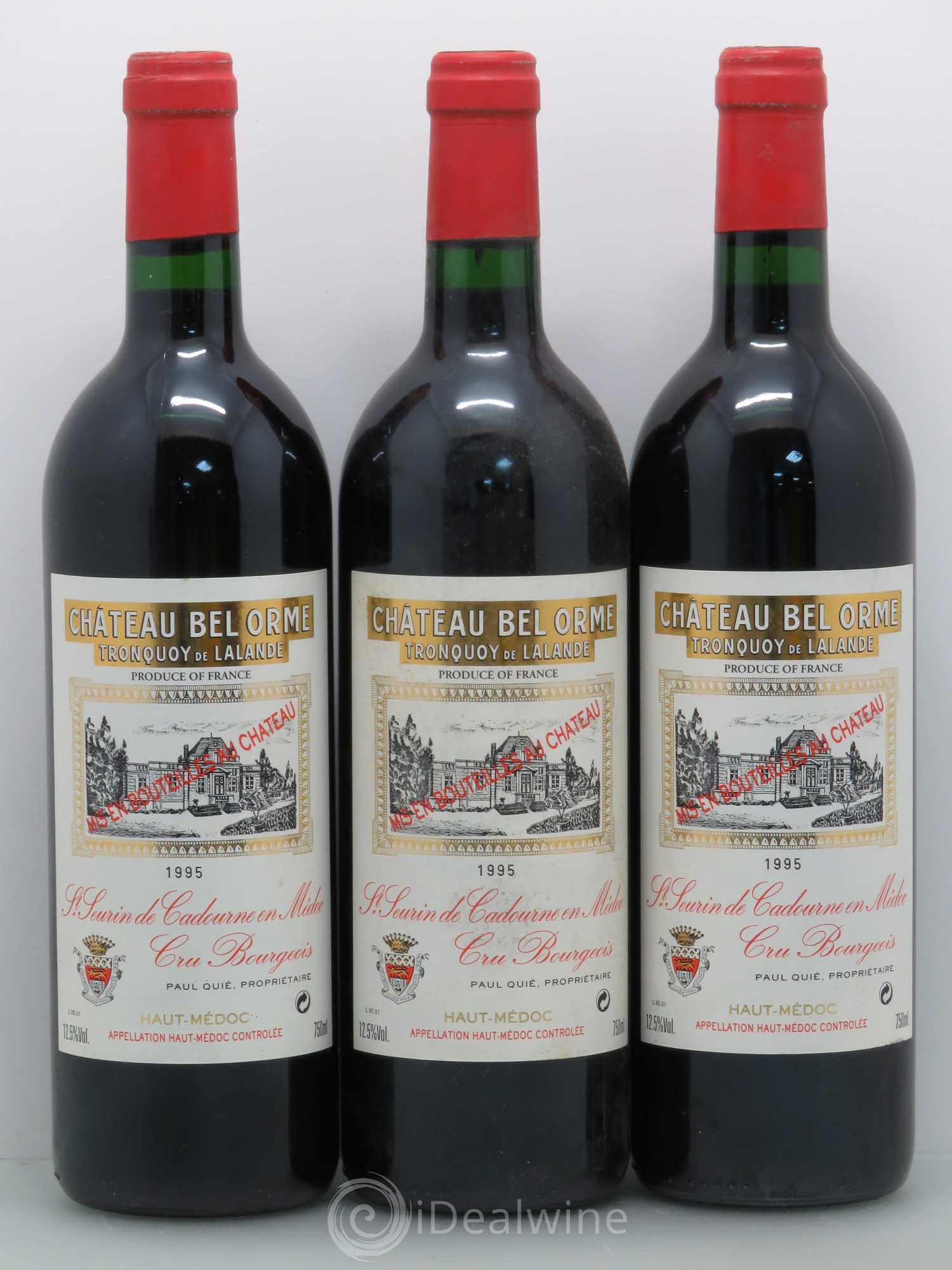 Château Bel Orme Tronquoy de Lalande Cru Bourgeois 1995 - Lot de 6 bouteilles - 2