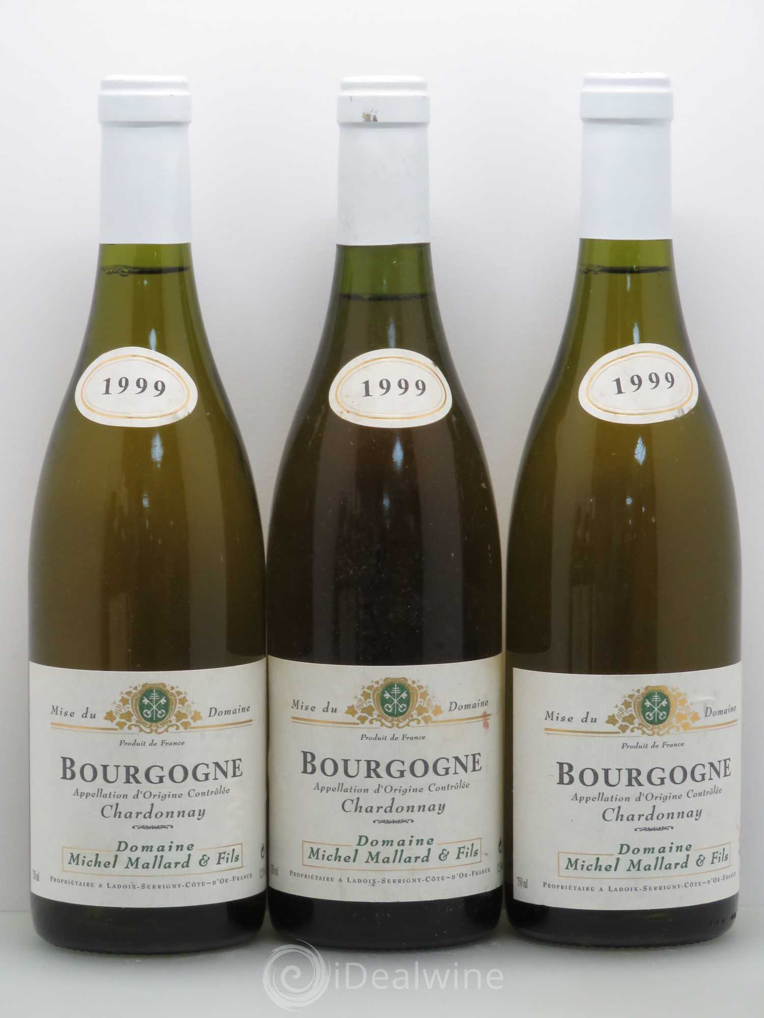 Bourgogne Michel Mallard (sans prix de réserve) 1999 - Posten von 3 Flaschen - 0