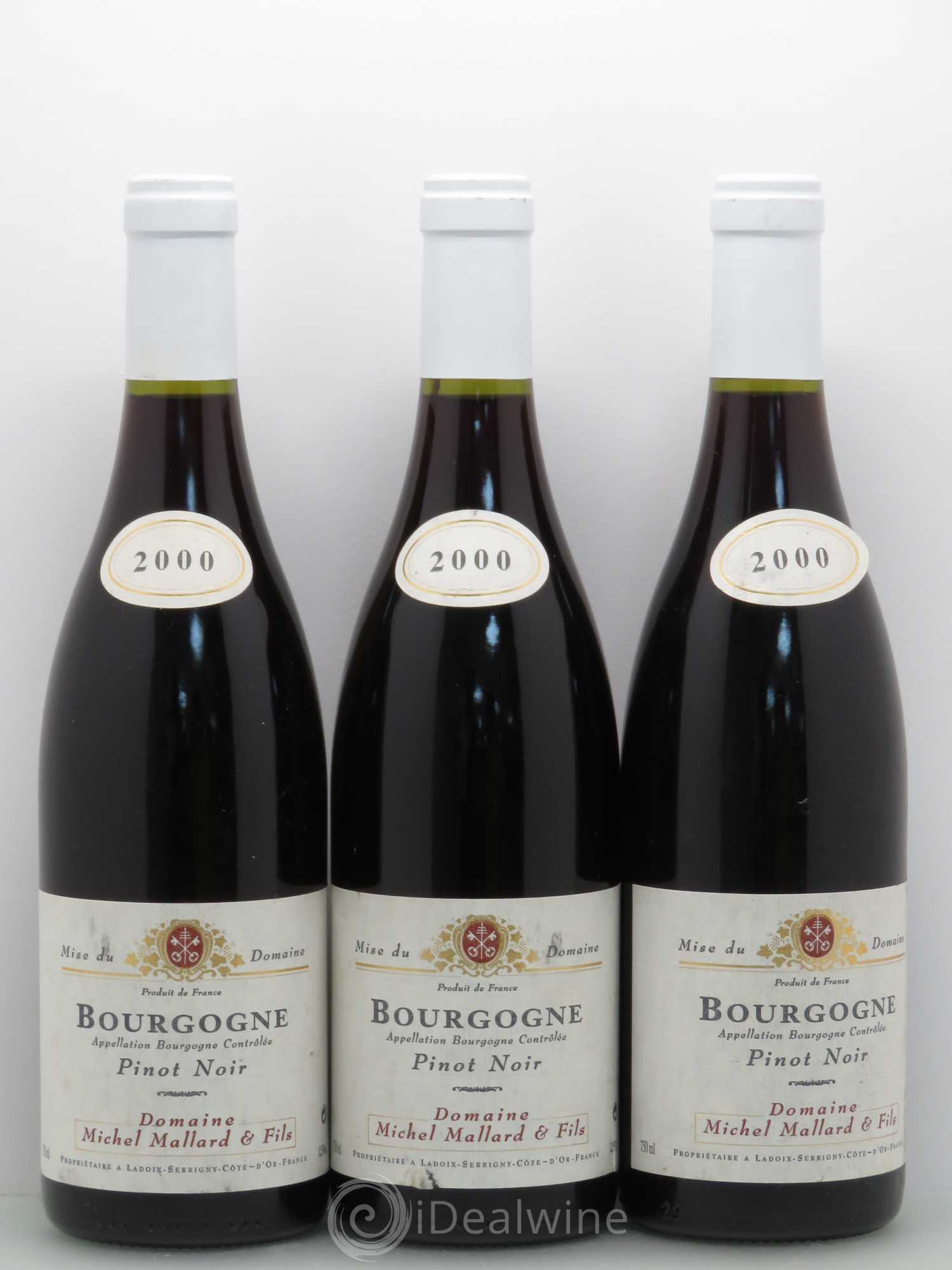 Bourgogne Michel Mallard (sans prix de réserve) 2000 - Posten von 6 Flaschen - 2