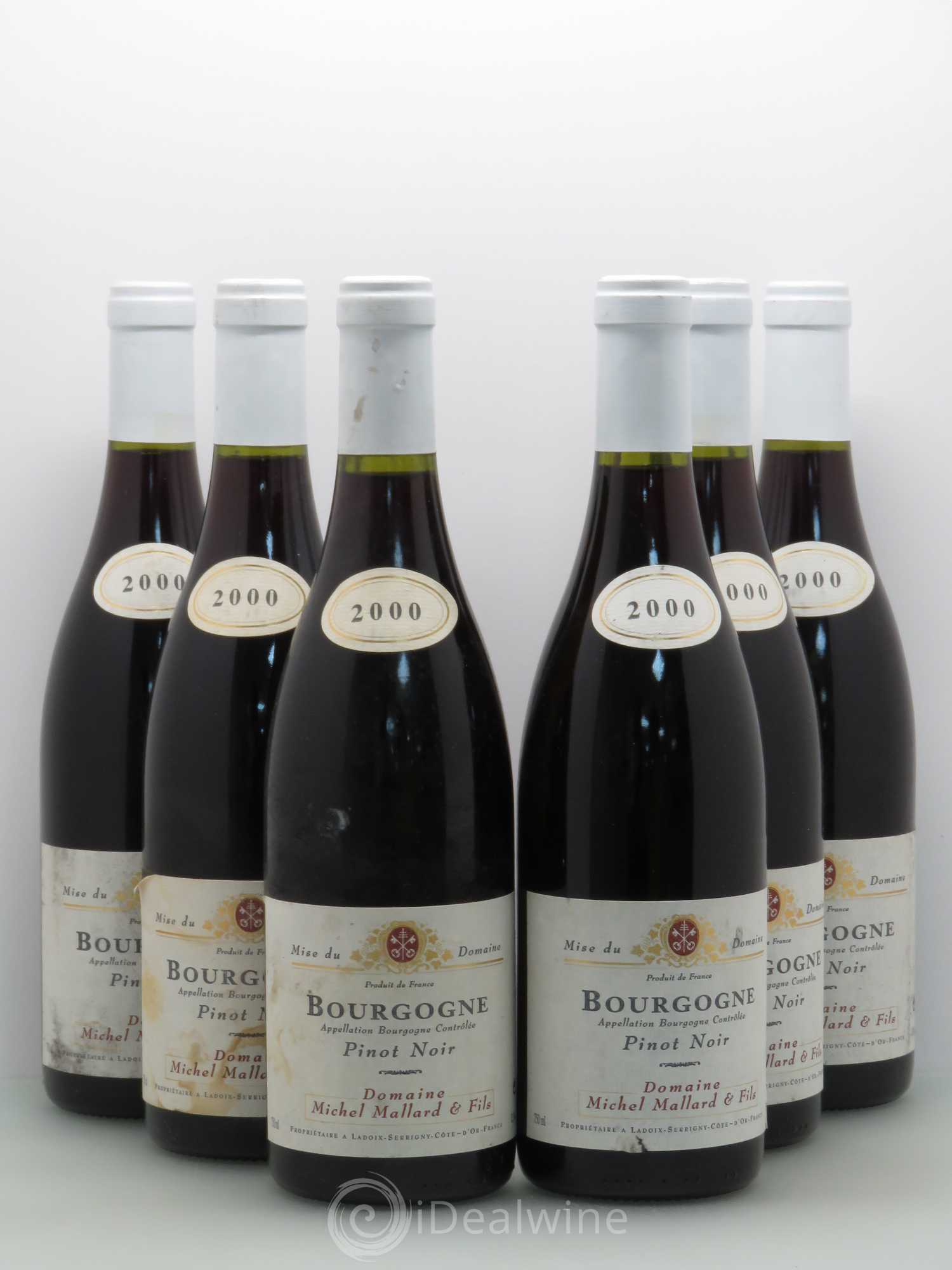 Bourgogne Michel Mallard (sans prix de réserve) 2000 - Posten von 6 Flaschen - 0