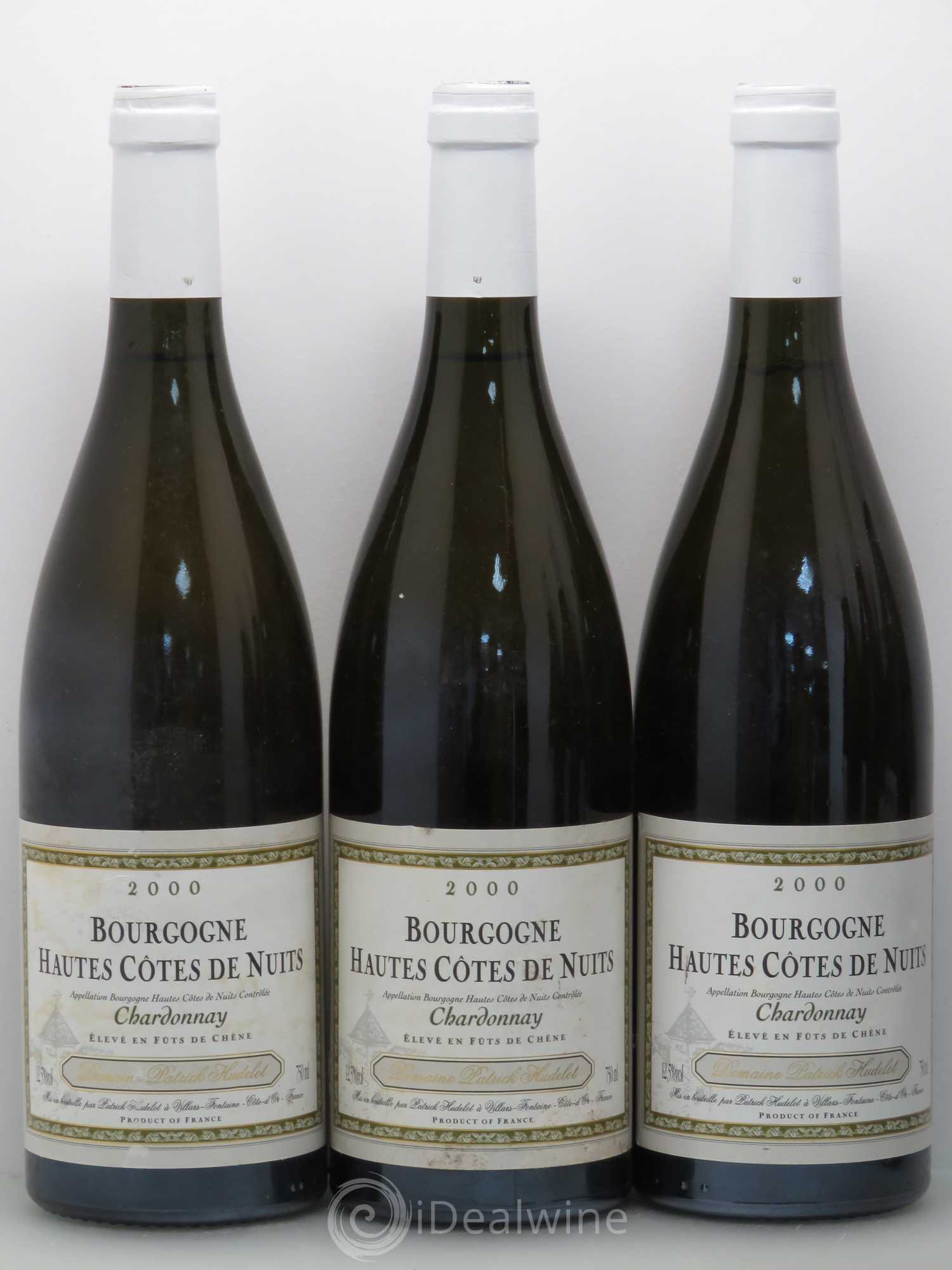 Hautes-Côtes de Nuits Patrick Hudelot 2000 - Lot de 6 bouteilles - 1