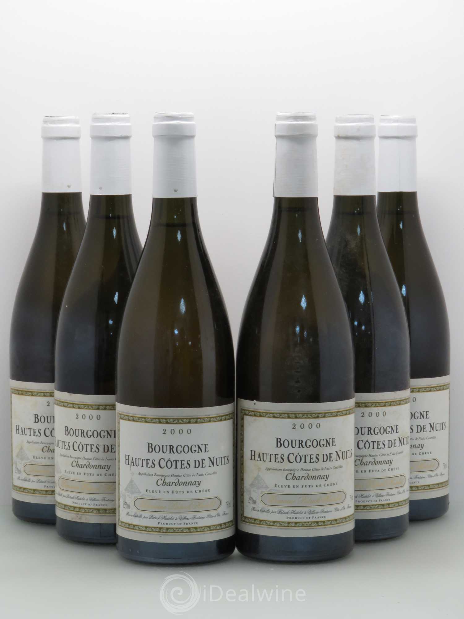 Hautes-Côtes de Nuits Patrick Hudelot 2000 - Lot de 6 bouteilles - 0