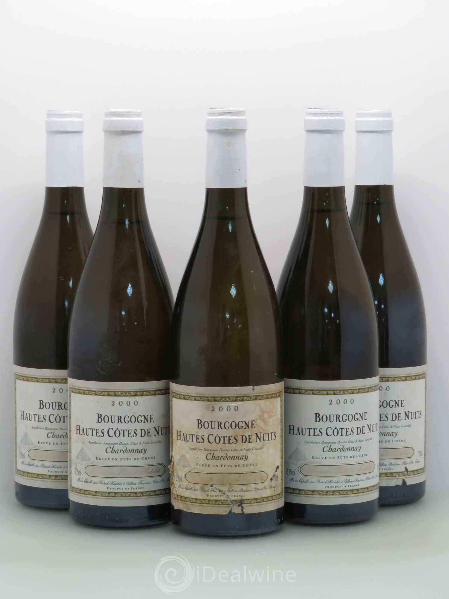 Hautes-Côtes de Nuits Patrick Hudelot 2000 - Lot de 5 bouteilles - 0