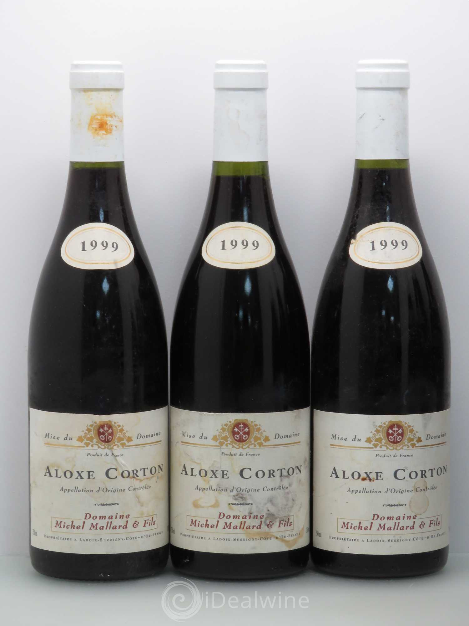 Aloxe-Corton Michel Mallard 1999 - Lot de 6 bouteilles - 1