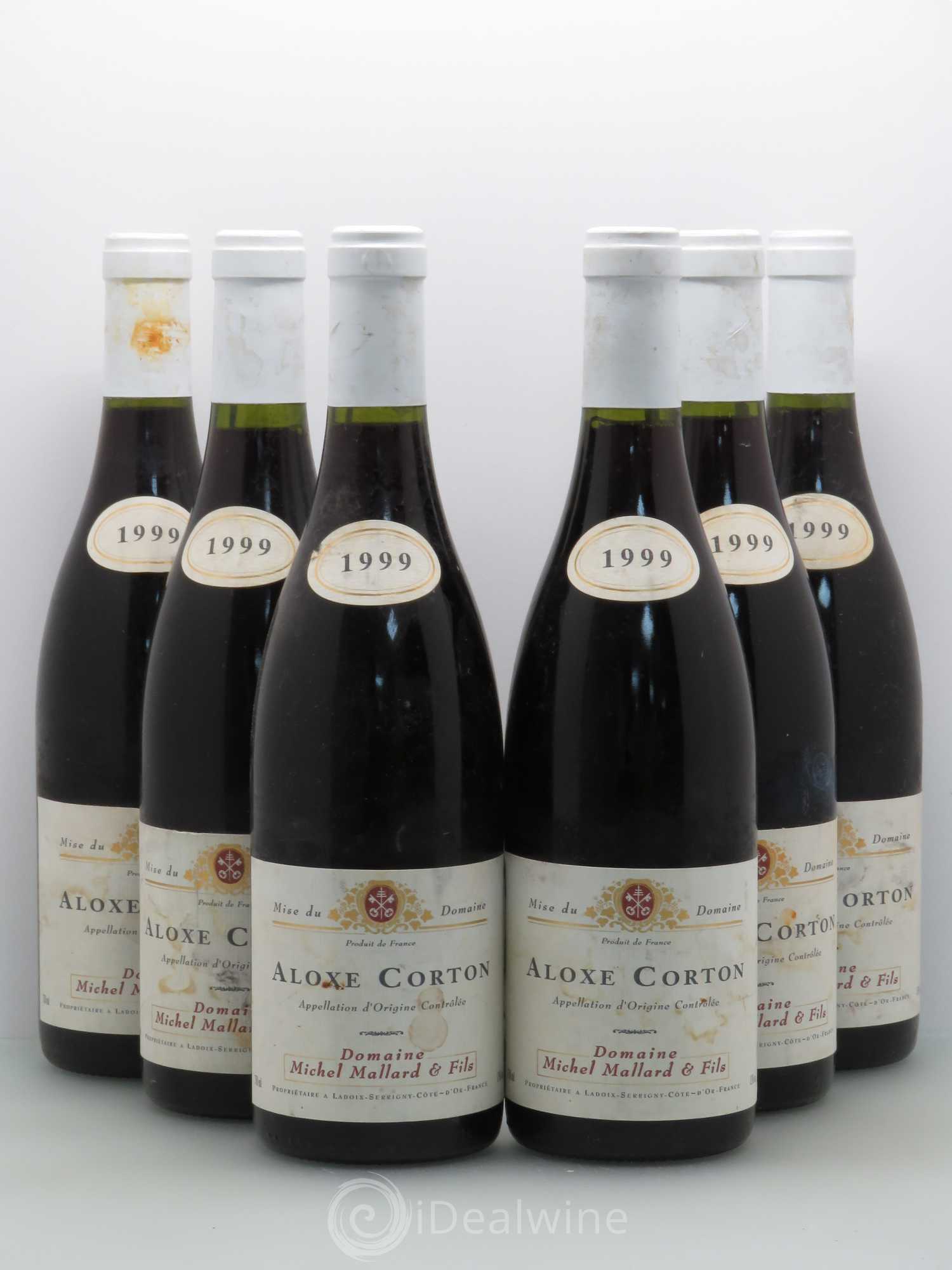 Aloxe-Corton Michel Mallard 1999 - Lot de 6 bouteilles - 0