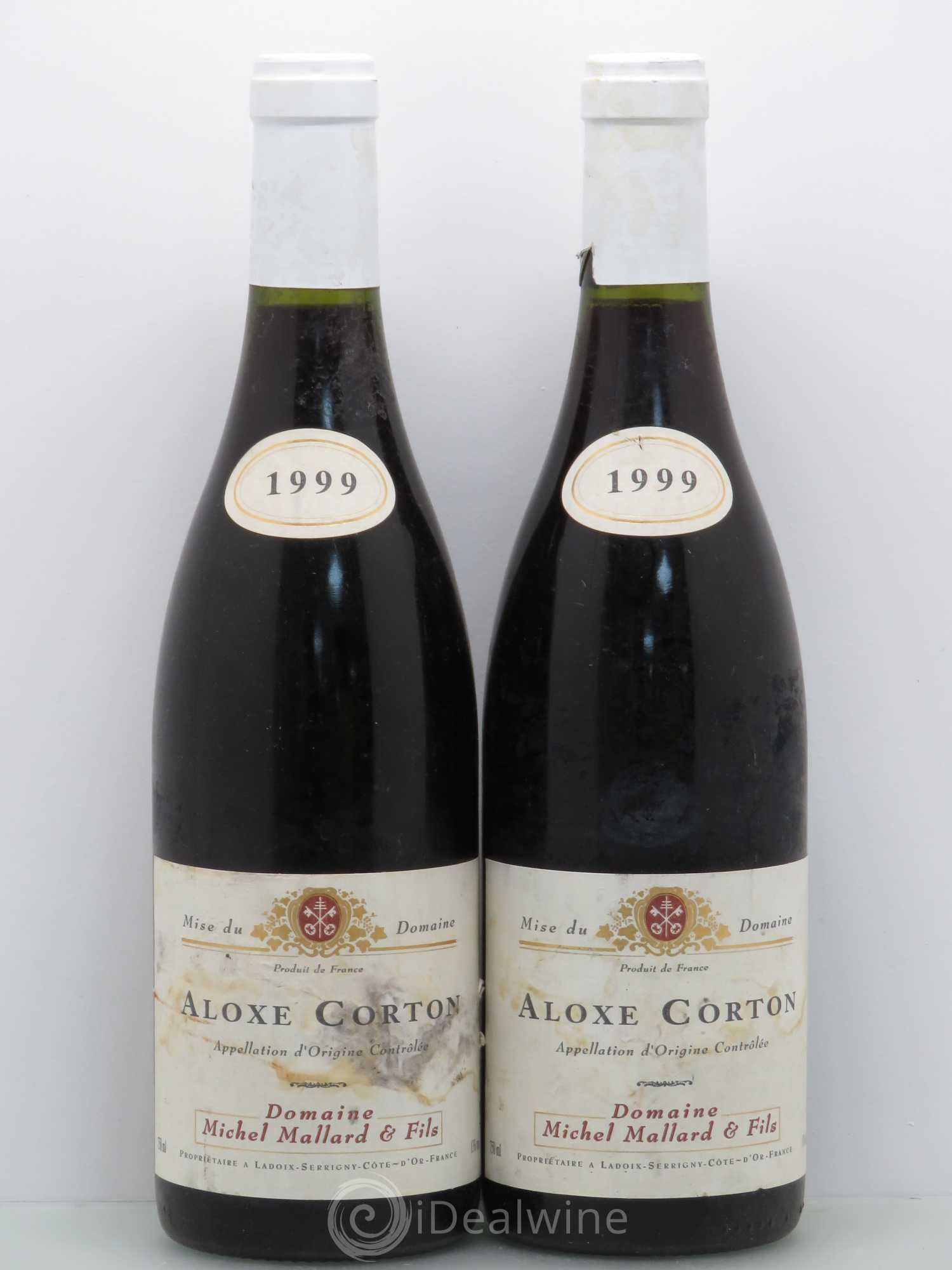 Aloxe-Corton Michel Mallard 1999 - Lot de 2 bouteilles - 0