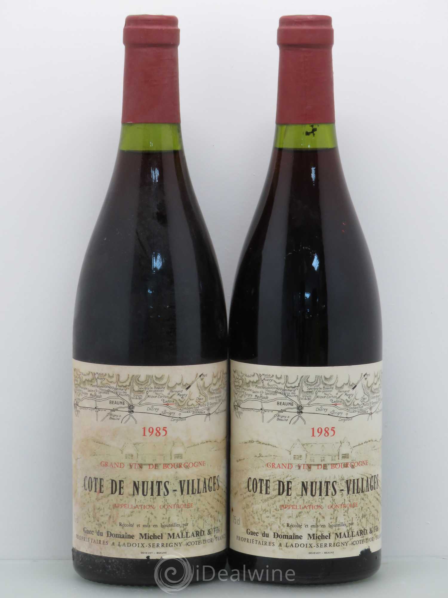 Côte de Nuits-Villages Michel Mallard (sans prix de réserve) 1985 - Posten von 2 Flaschen - 0