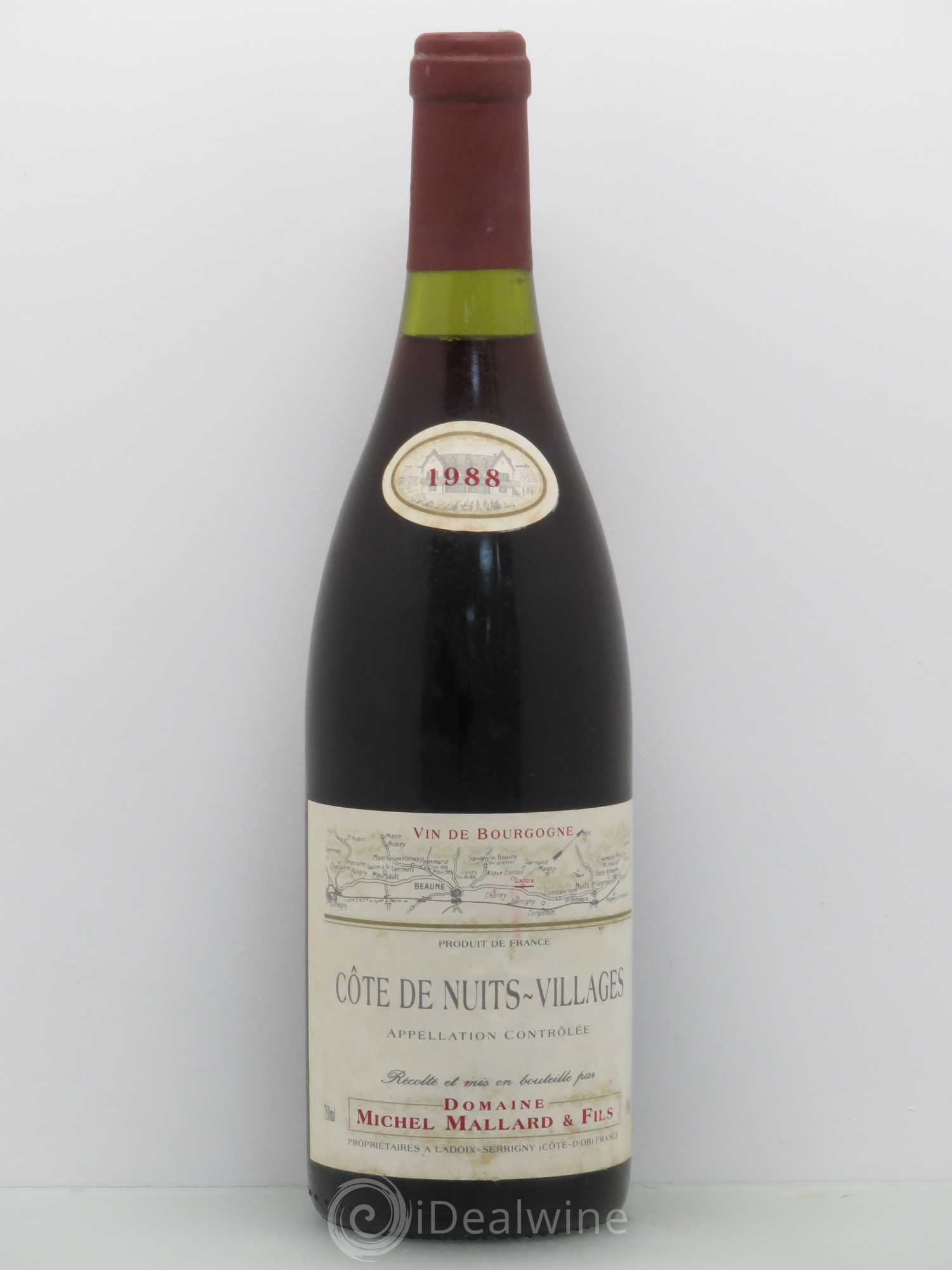 Côte de Nuits-Villages Michel Mallard 1988 - Lot de 1 bouteille - 0
