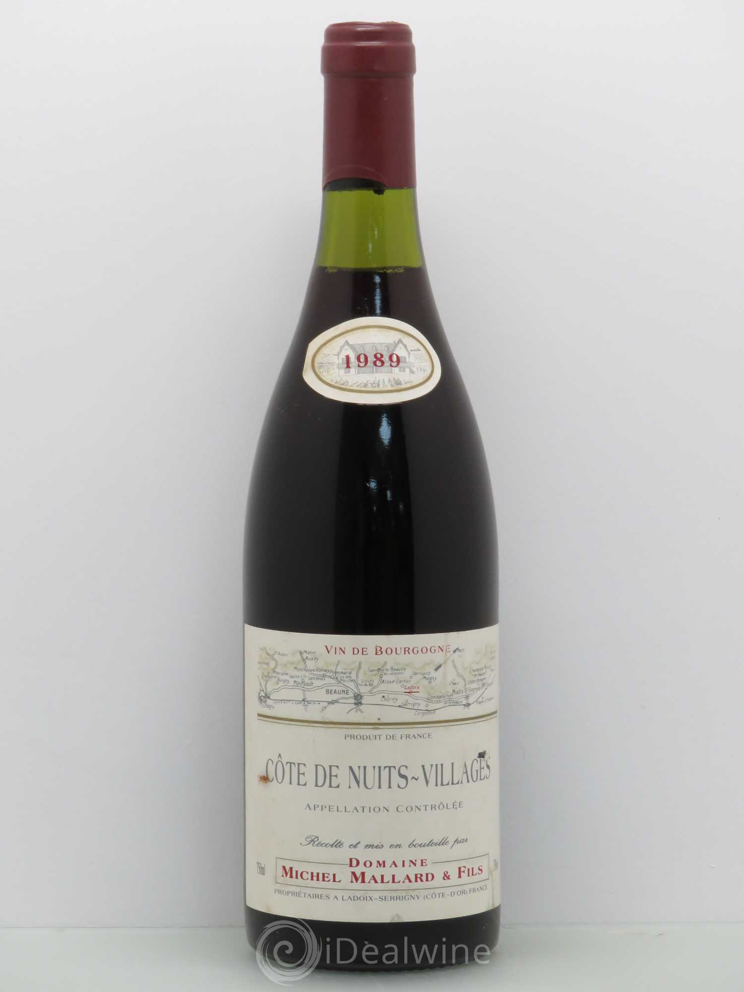 Côte de Nuits-Villages Michel Mallard 1989 - Lot de 1 bouteille - 0