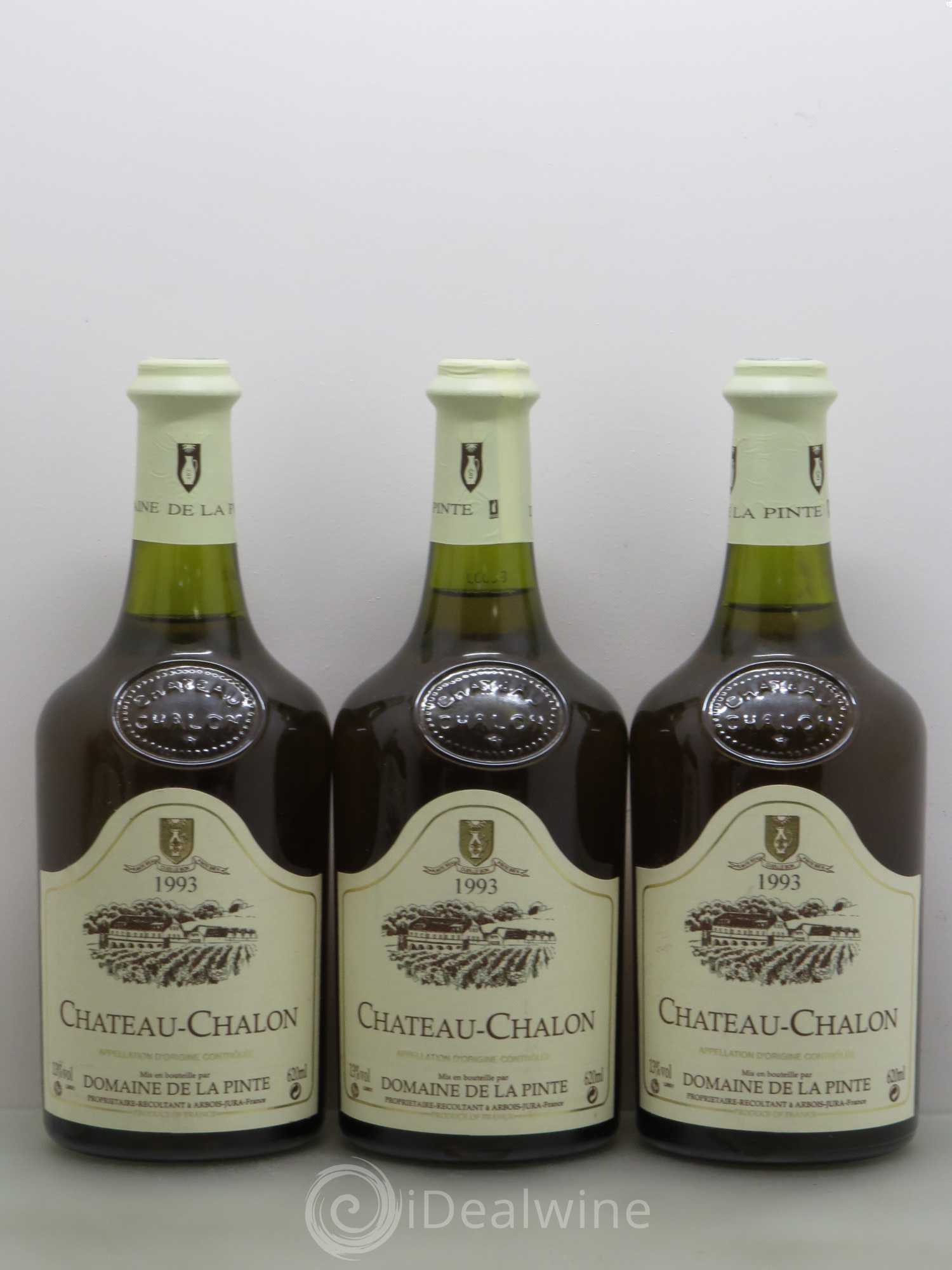 Château-Chalon Domaine de la Pinte 1993 - Lot de 3 bouteilles - 0