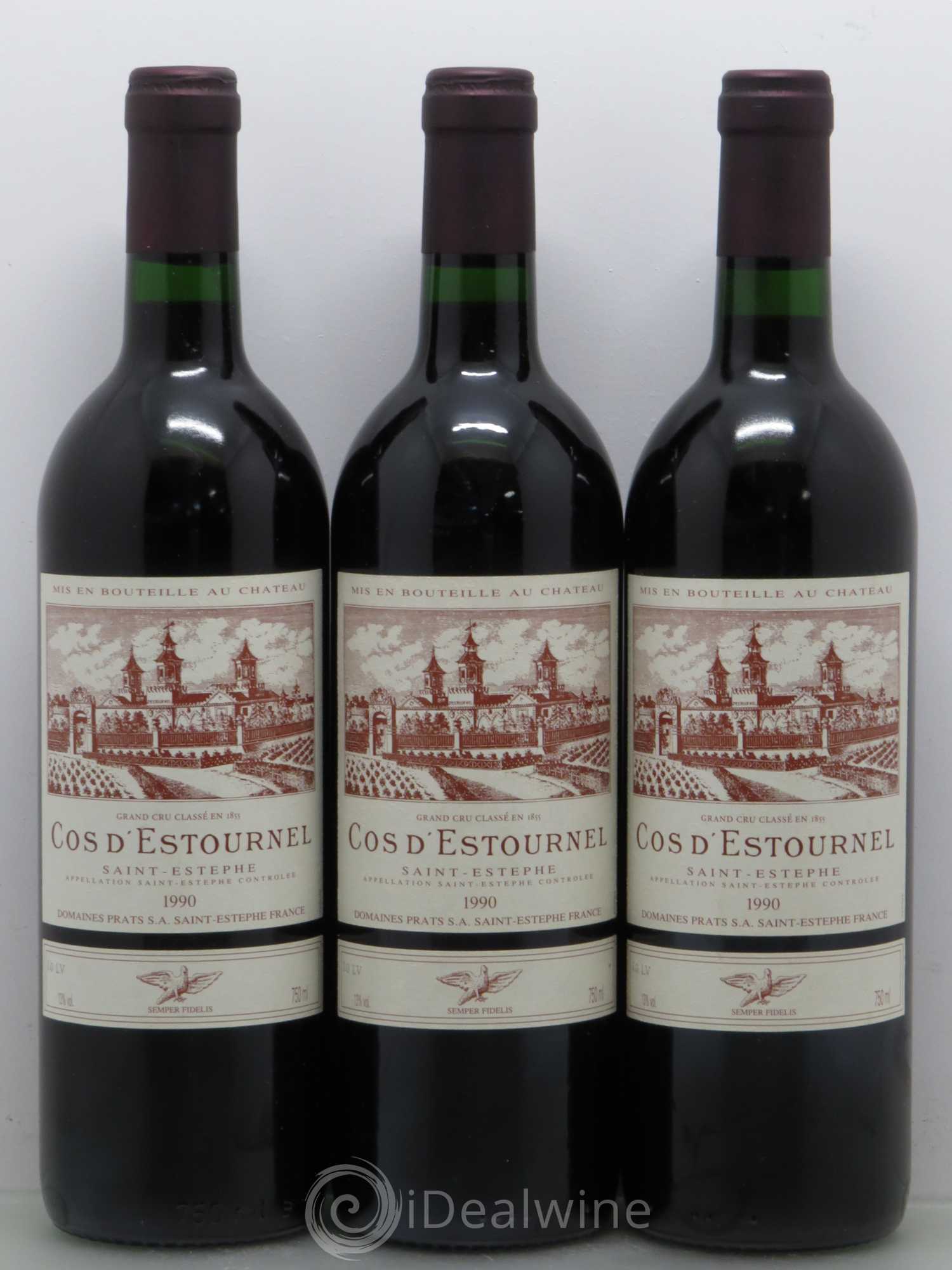 Cos d'Estournel 2ème Grand Cru Classé 1990 - Lot de 6 bouteilles - 2
