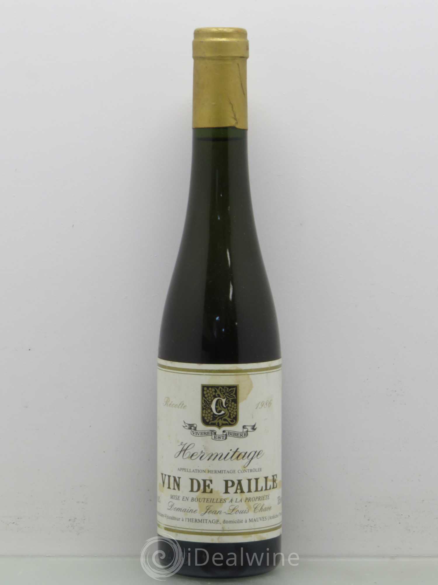 Hermitage Jean-Louis Chave Vin de Paille 1986 - Posten von 1 Demi-Flasche - 0
