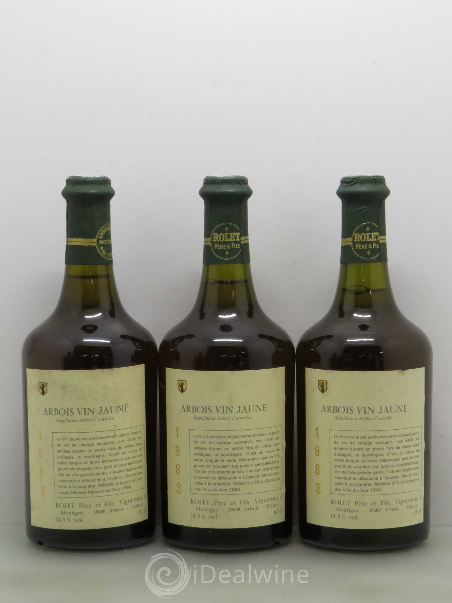 Arbois Vin Jaune Rollet 1983 - Lot de 6 bouteilles - 2