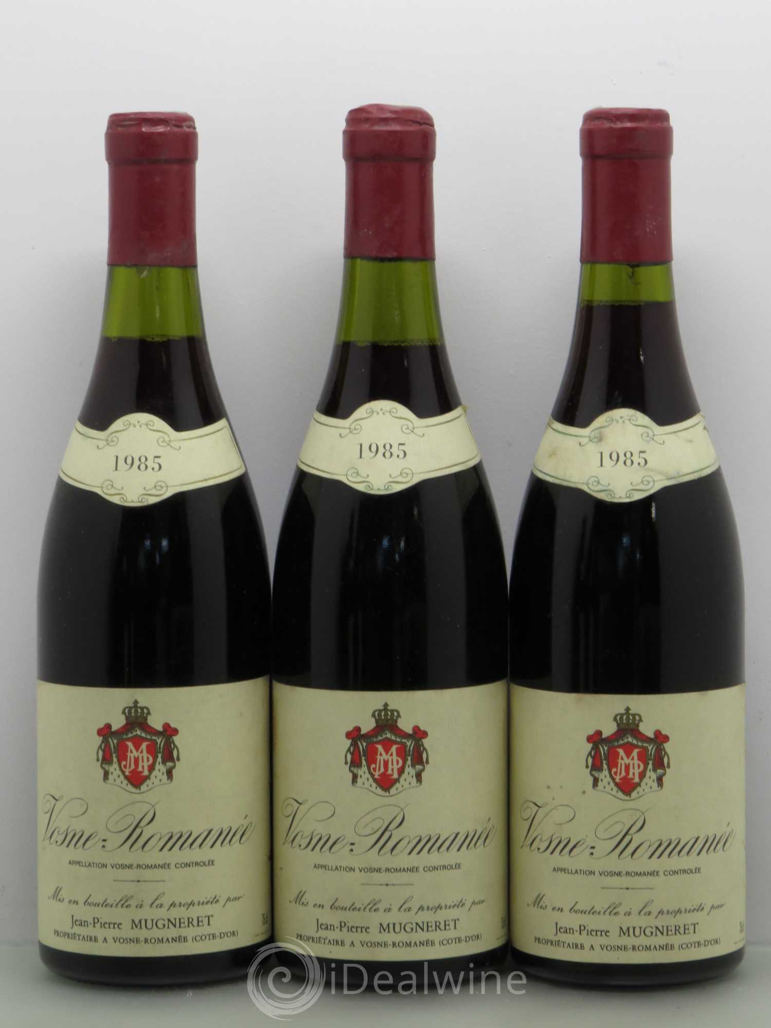 Vosne-Romanée Jean-Pierre Mugneret 1985 - Lot de 6 bouteilles - 1