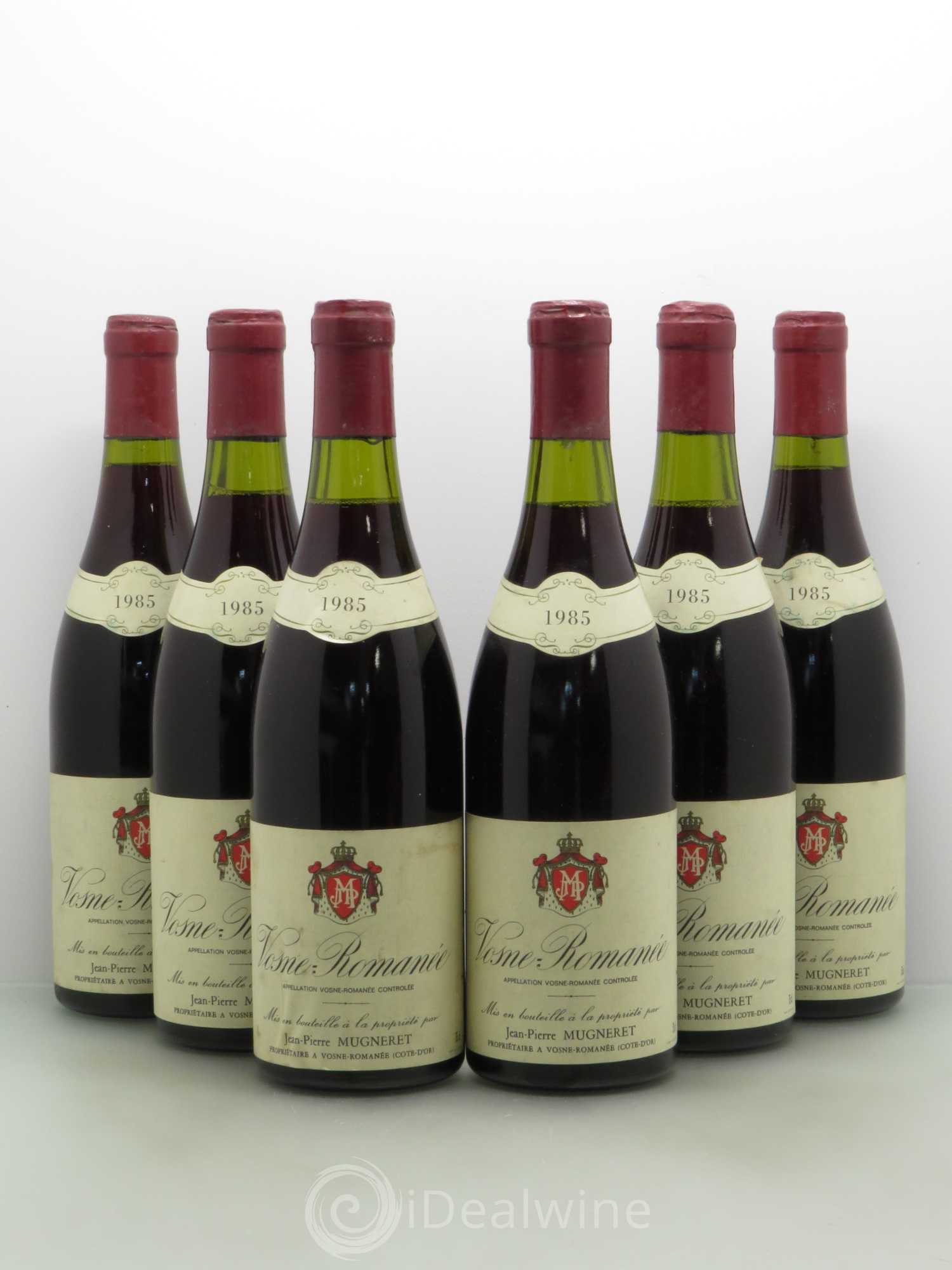 Vosne-Romanée Jean-Pierre Mugneret 1985 - Lot de 6 bouteilles - 0