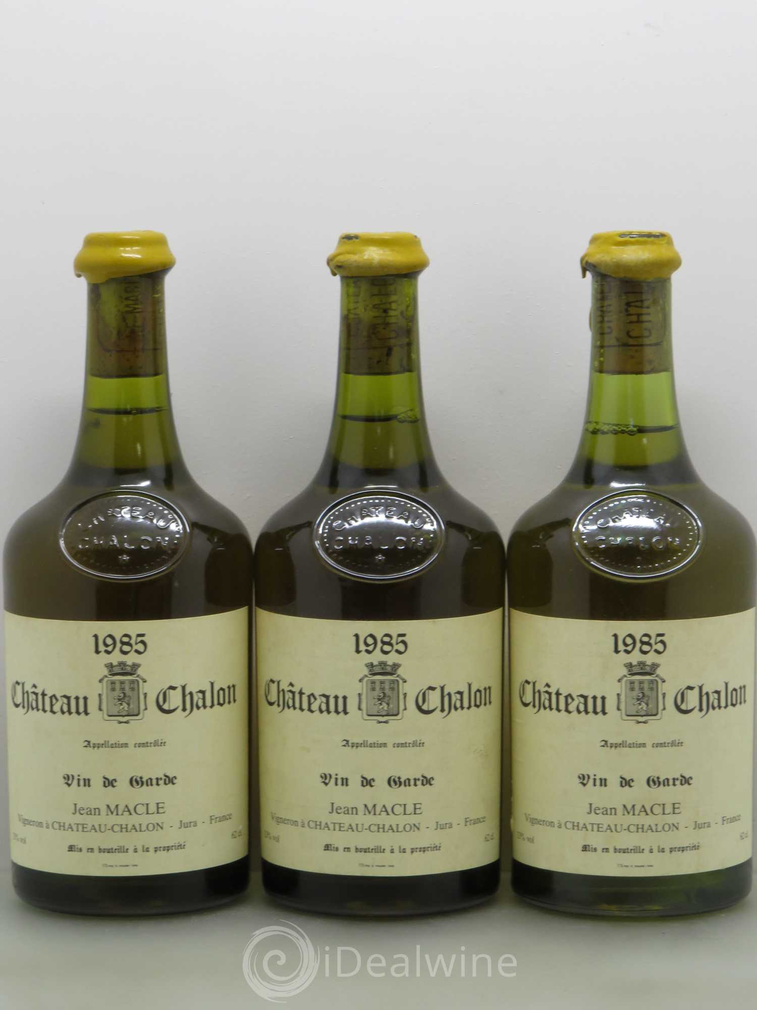Château-Chalon Jean Macle 1985 - Lot de 3 bouteilles - 0