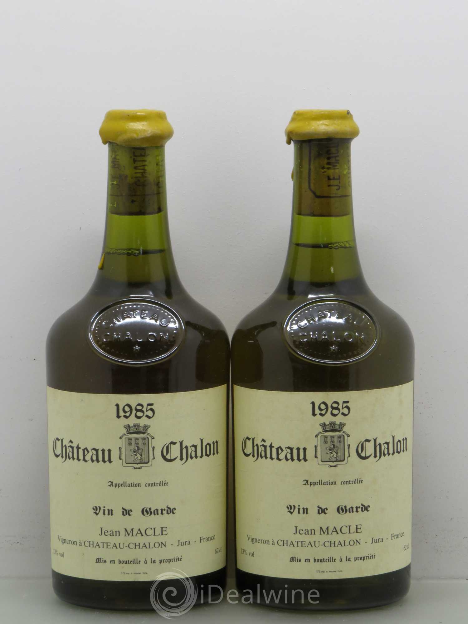Château-Chalon Jean Macle 1985 - Lot de 2 bouteilles - 0