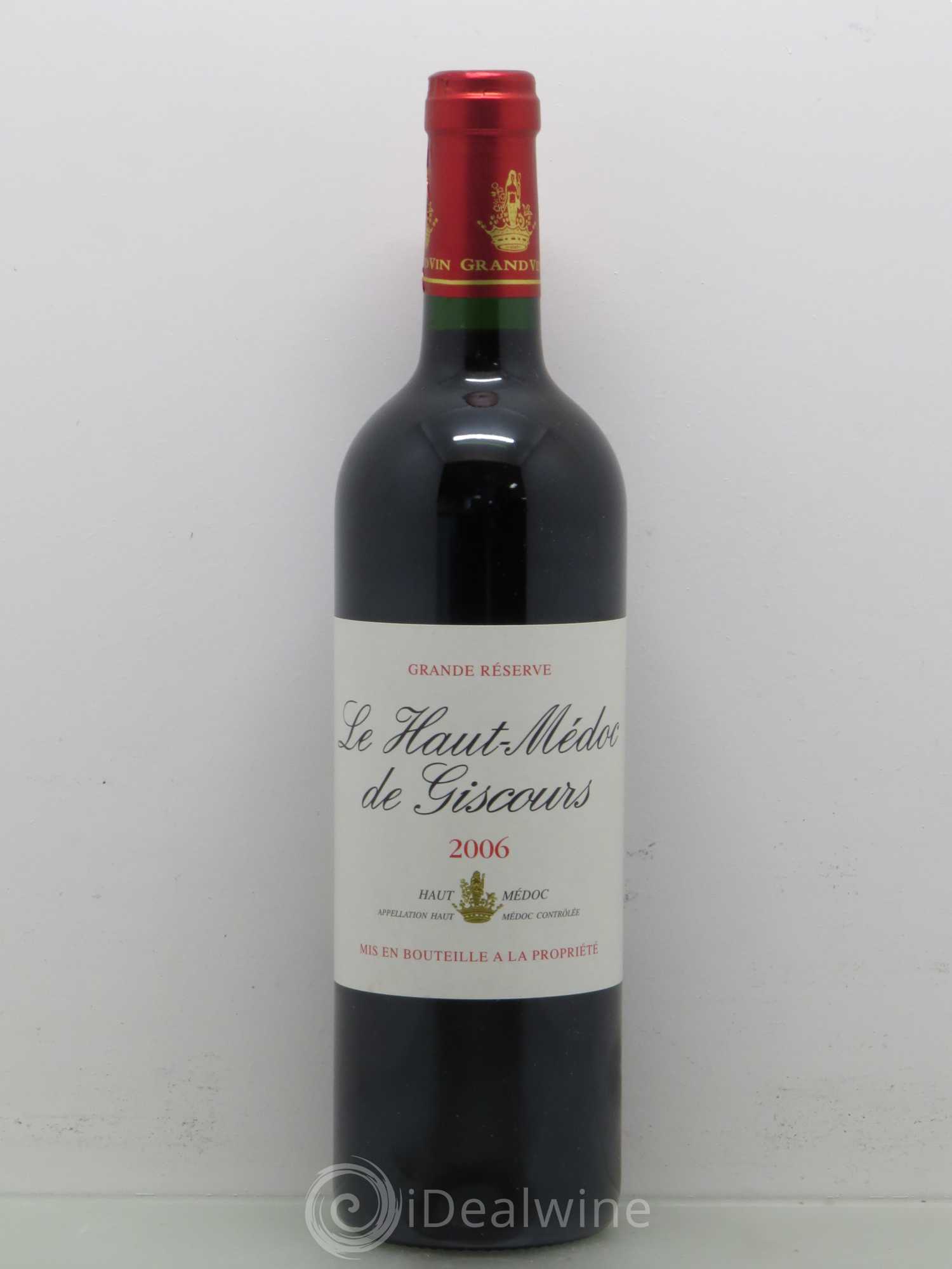 Haut-Médoc de Giscours 2006 - Lot de 1 bouteille - 0